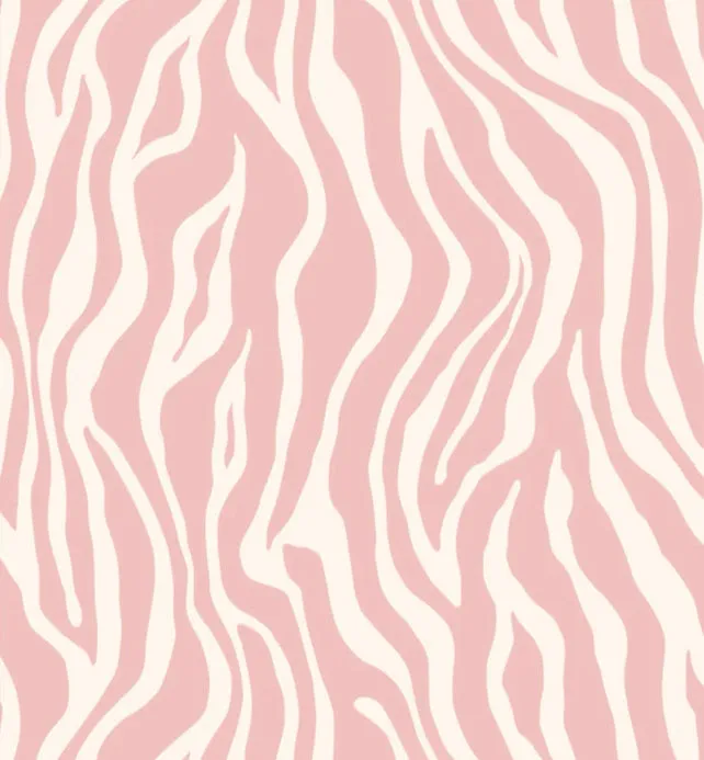 Dusty Pink Zebra Head Scarf