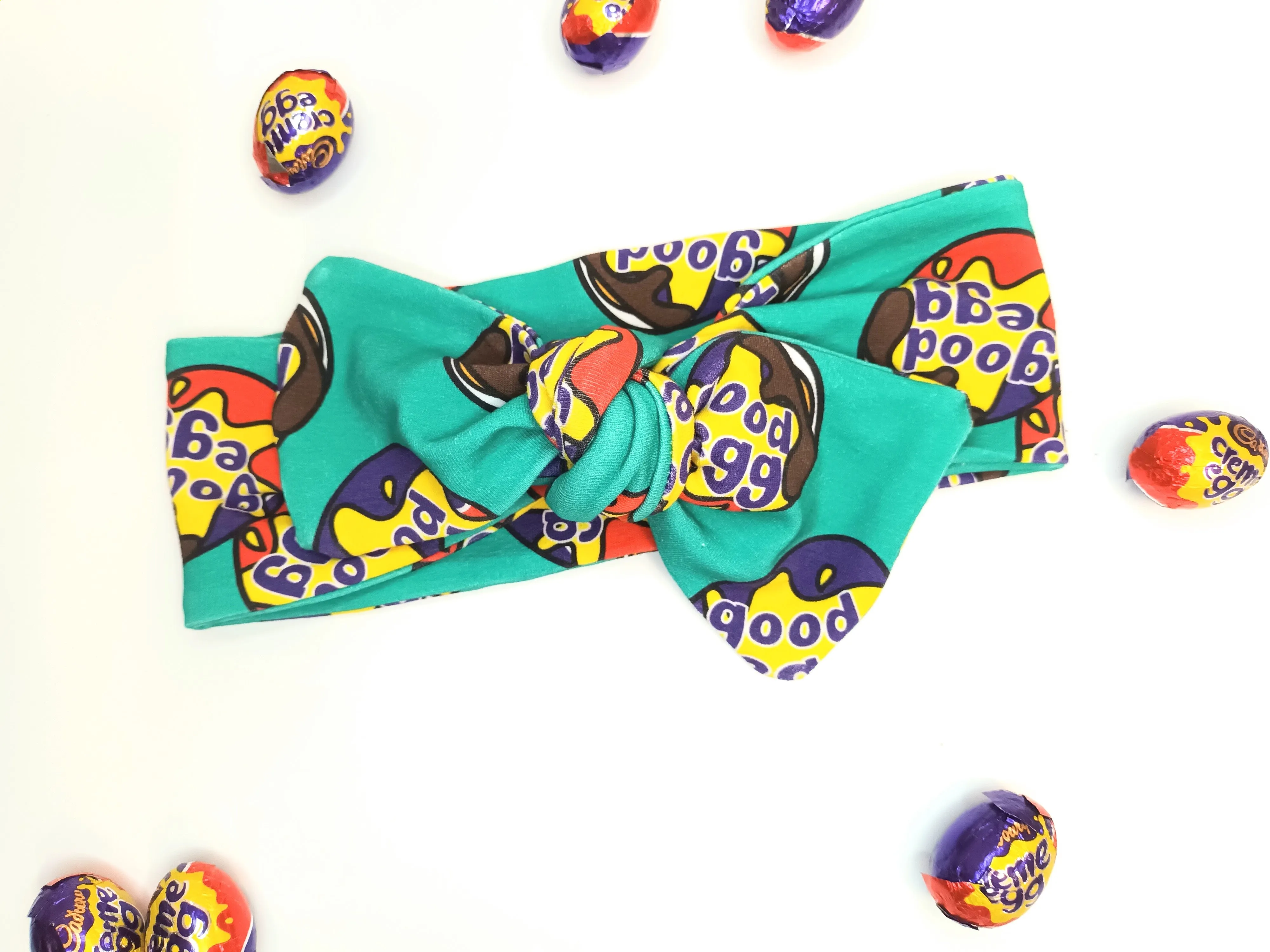 Easter Good Egg Knot Headband