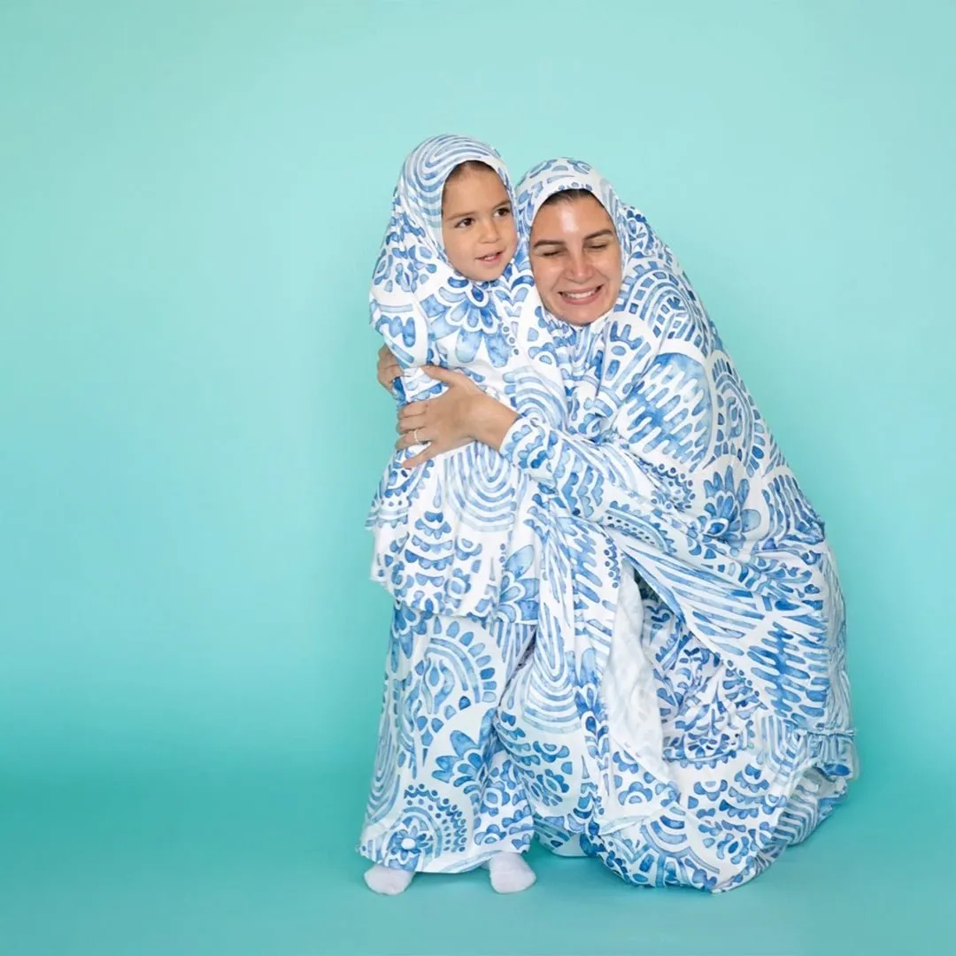 Elegant Isdal Printed Prayer Set - One & Two Piece