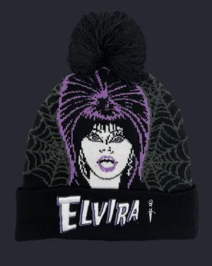 Elvira Winter Pom Beanie