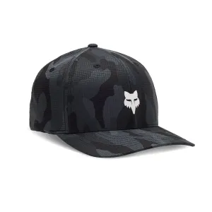 FOX HEAD CAMO TECH FLEXFIT HAT [BLACK CAMO] L/XL