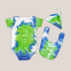 Hana Waterfall Organic Tie Dye Baby Set