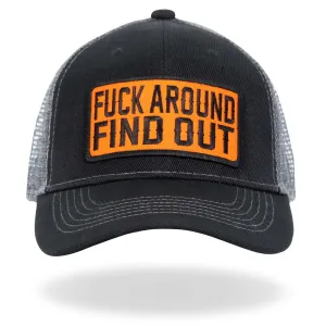 Hot Leathers GSH1055 Fuck Around Find Out Hat GSH1055