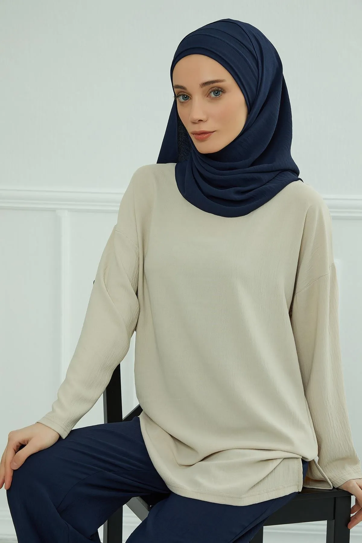 Instant Lightweight Aerobin Shawl Head Turbans For Women Headwear  Stylish Head Wrap Elegant Design,CPS-93