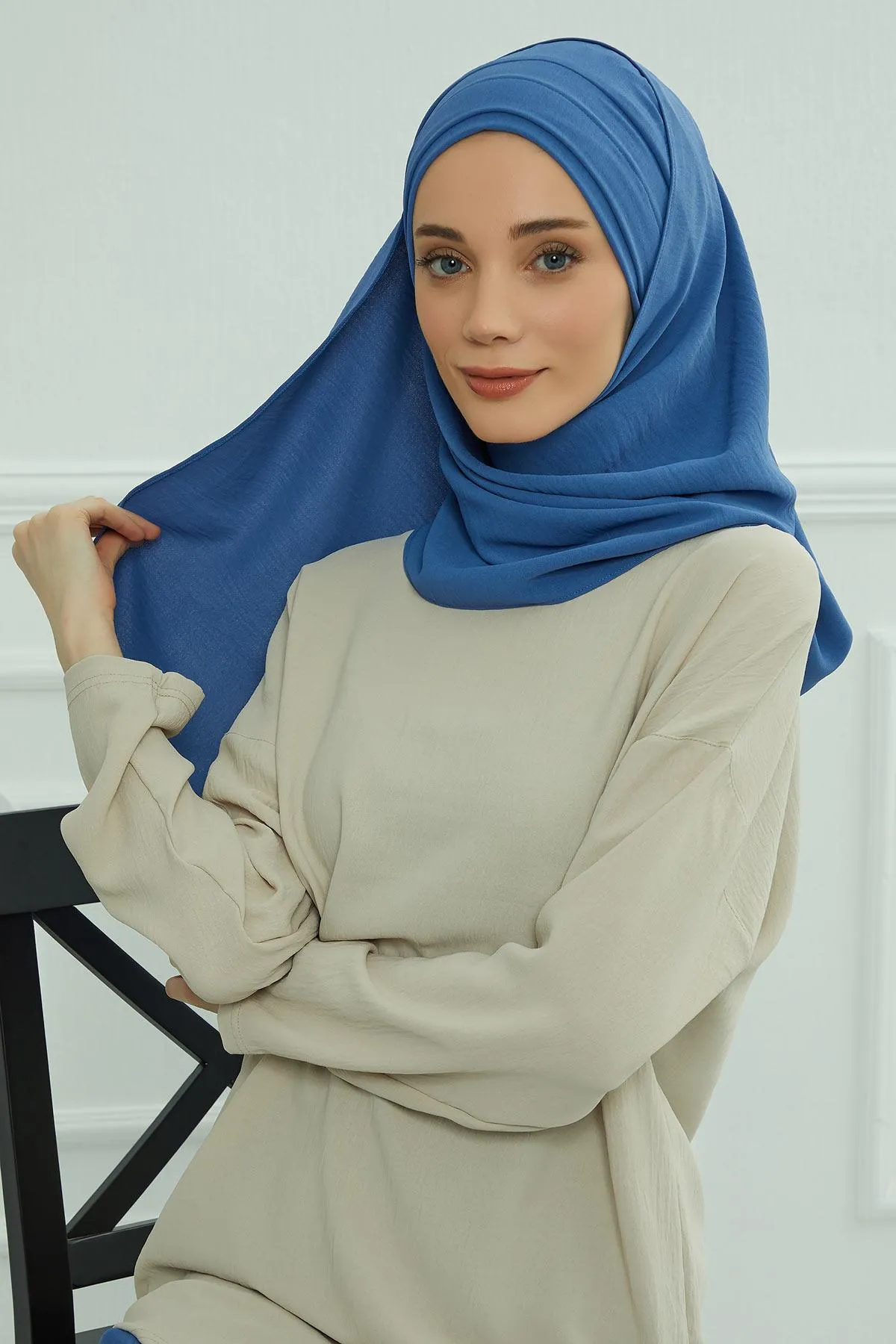 Instant Lightweight Aerobin Shawl Head Turbans For Women Headwear  Stylish Head Wrap Elegant Design,CPS-93