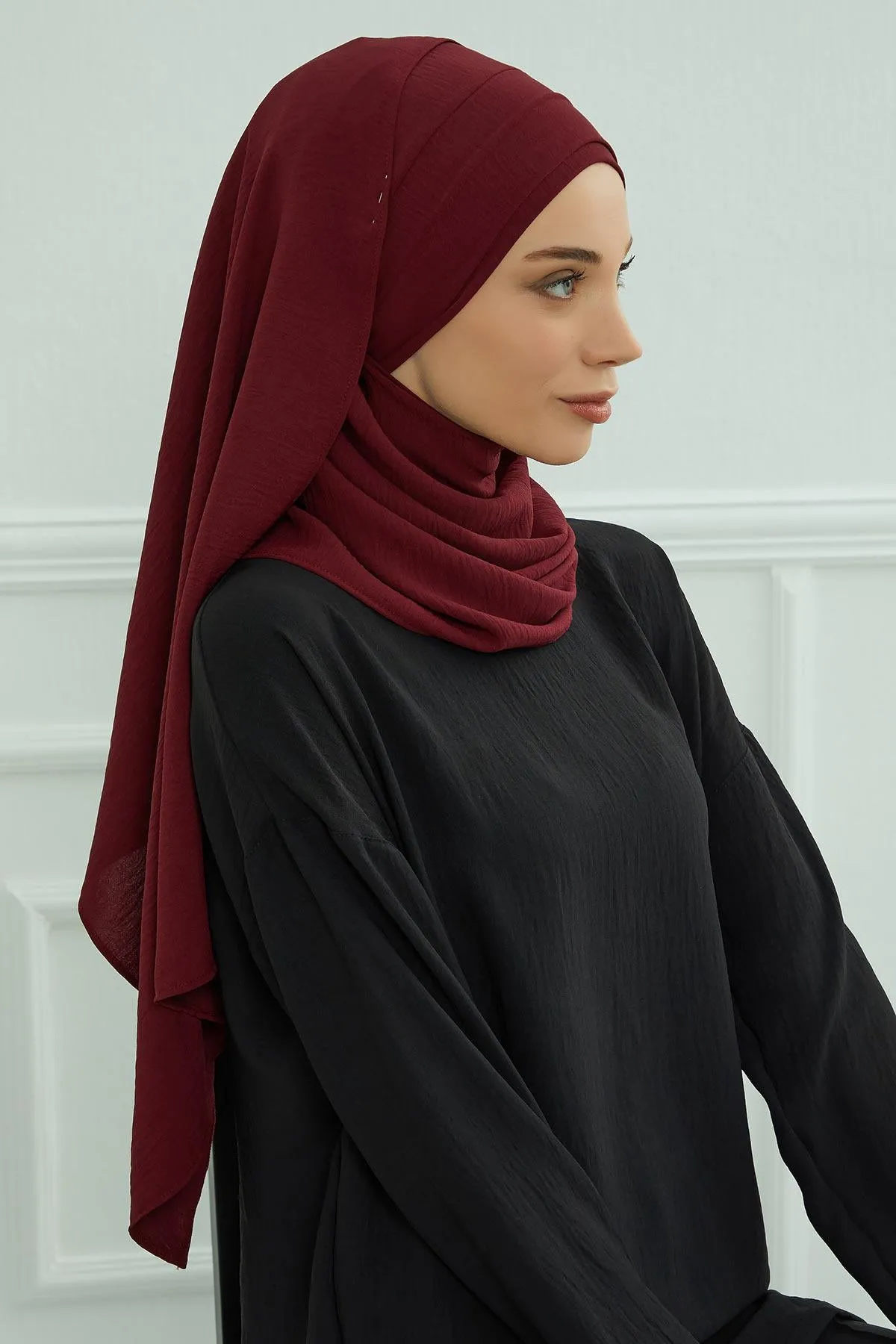 Instant Lightweight Aerobin Shawl Head Turbans For Women Headwear  Stylish Head Wrap Elegant Design,CPS-93
