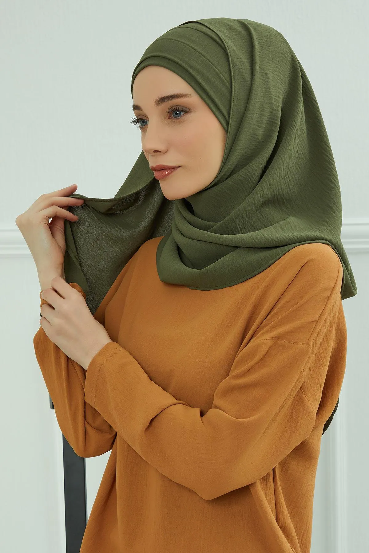 Instant Lightweight Aerobin Shawl Head Turbans For Women Headwear  Stylish Head Wrap Elegant Design,CPS-93