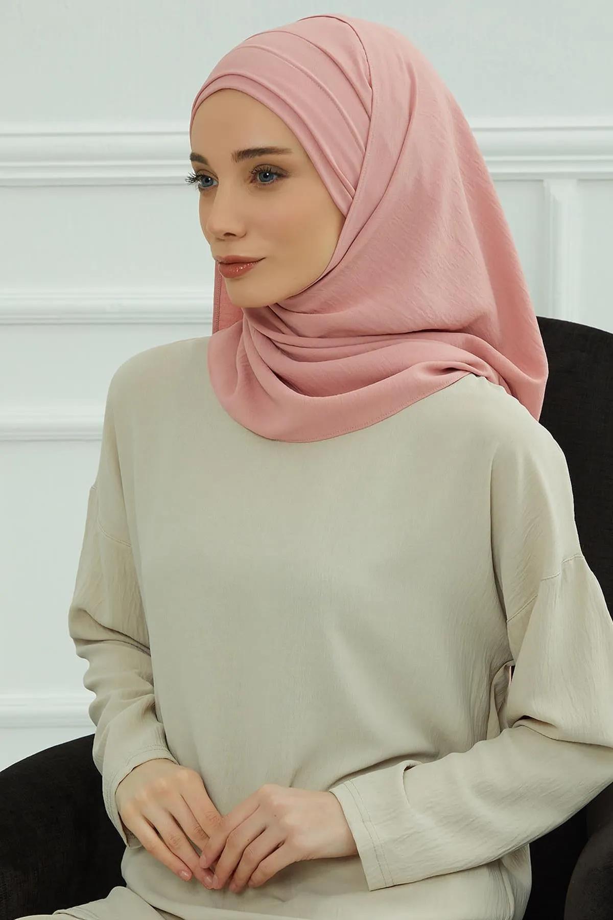 Instant Lightweight Aerobin Shawl Head Turbans For Women Headwear  Stylish Head Wrap Elegant Design,CPS-93