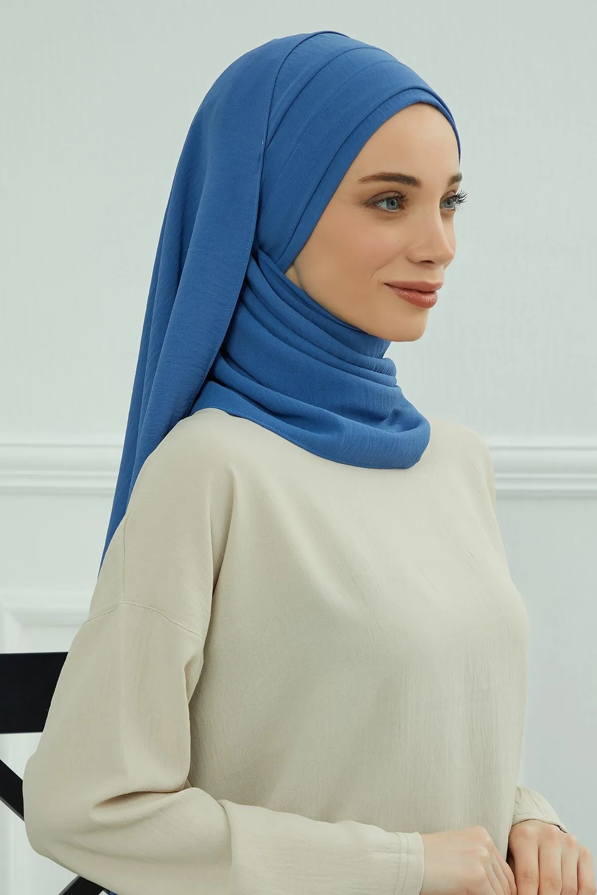 Instant Lightweight Aerobin Shawl Head Turbans For Women Headwear  Stylish Head Wrap Elegant Design,CPS-93