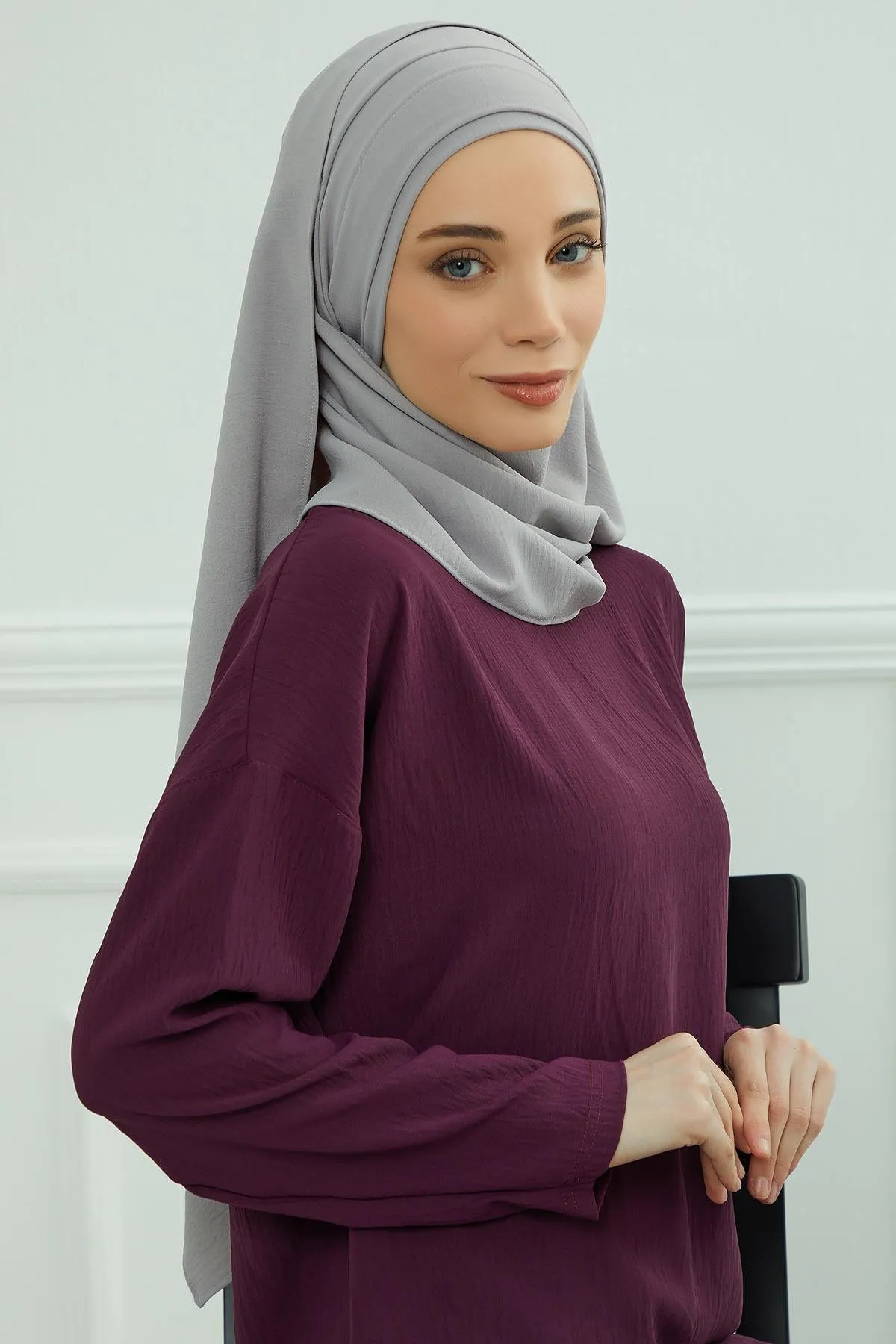 Instant Lightweight Aerobin Shawl Head Turbans For Women Headwear  Stylish Head Wrap Elegant Design,CPS-93