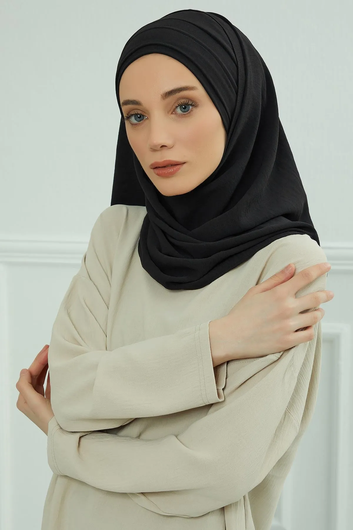 Instant Lightweight Aerobin Shawl Head Turbans For Women Headwear  Stylish Head Wrap Elegant Design,CPS-93