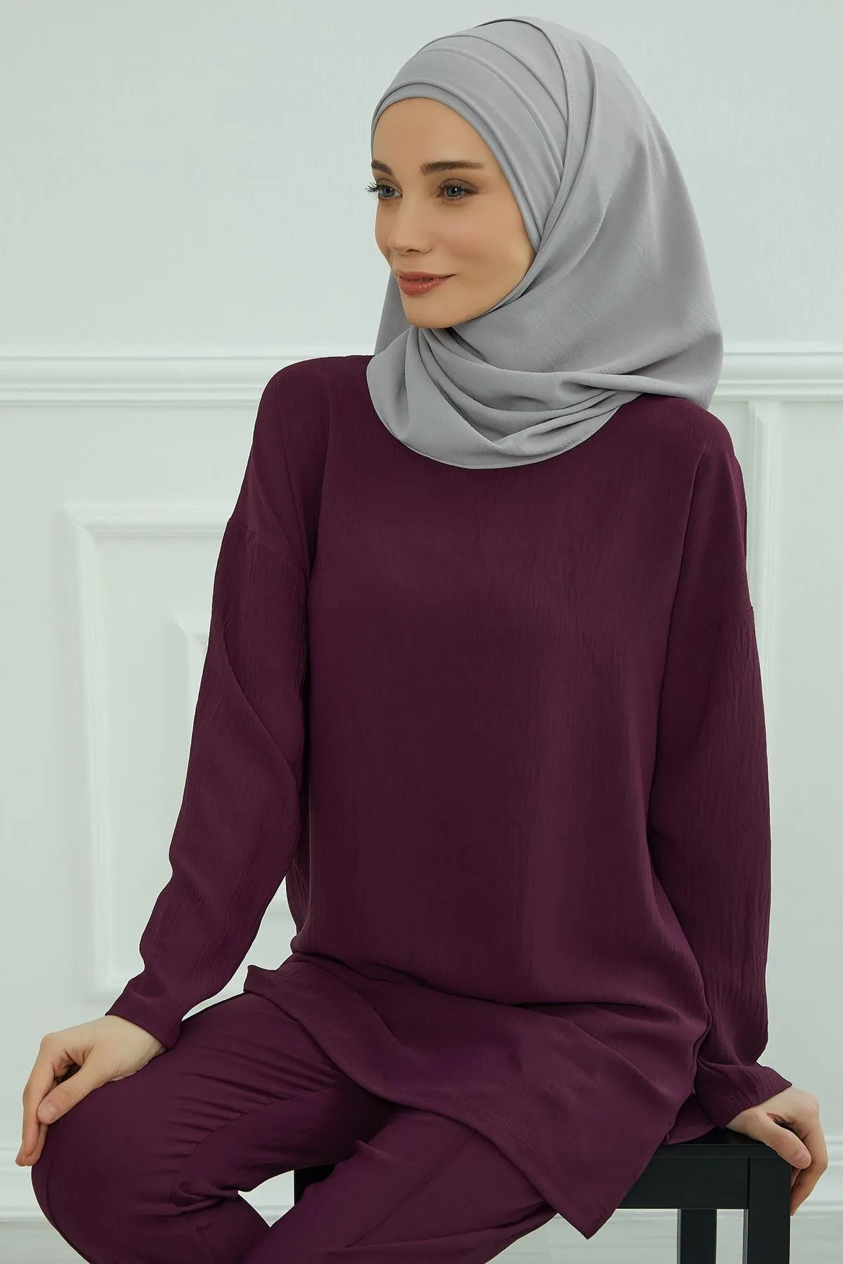Instant Lightweight Aerobin Shawl Head Turbans For Women Headwear  Stylish Head Wrap Elegant Design,CPS-93