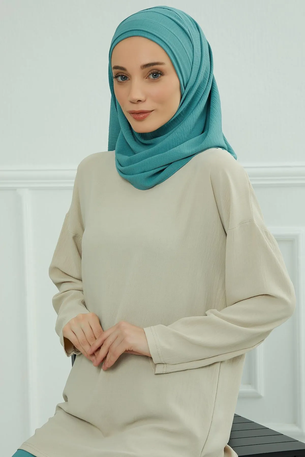 Instant Lightweight Aerobin Shawl Head Turbans For Women Headwear  Stylish Head Wrap Elegant Design,CPS-93