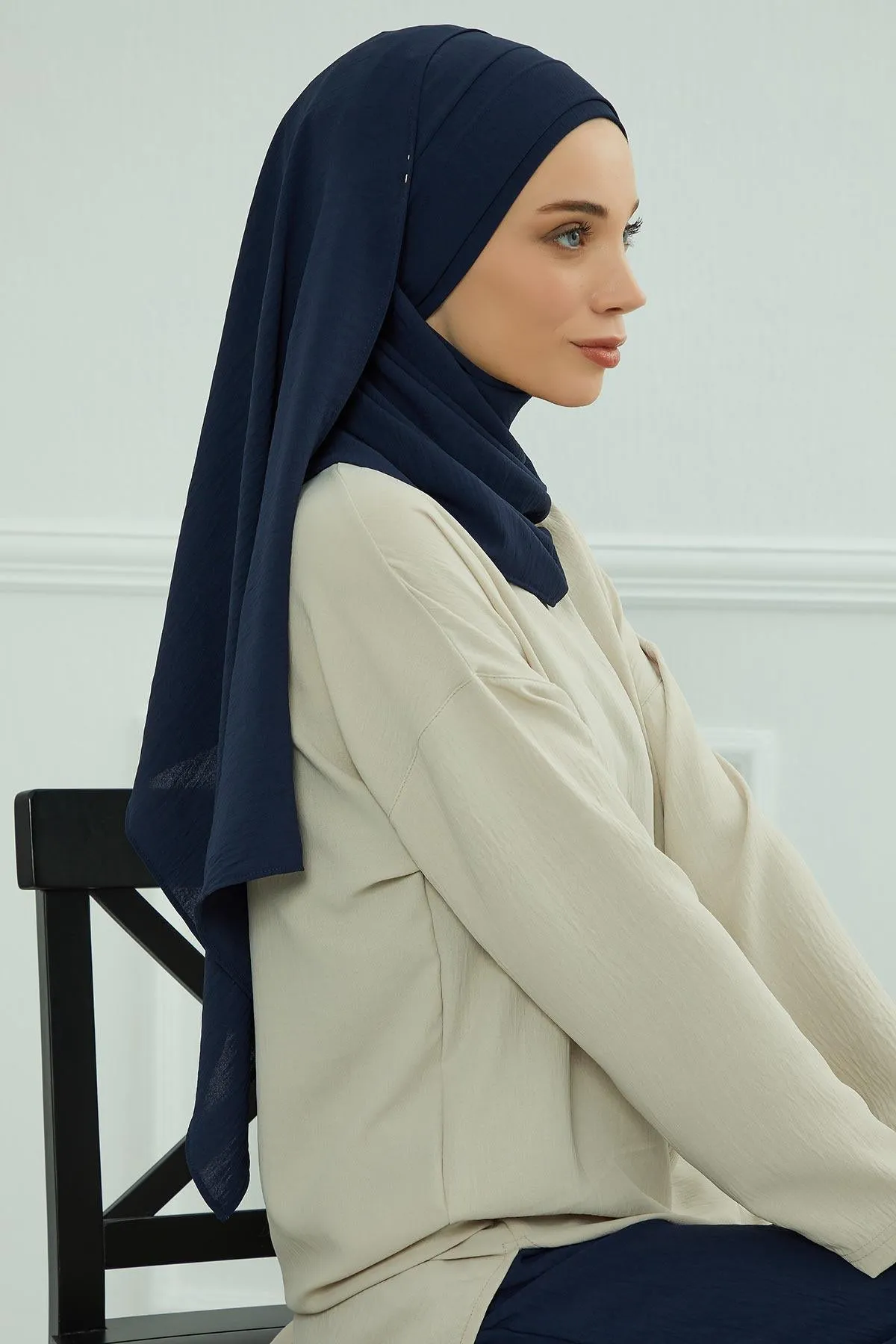 Instant Lightweight Aerobin Shawl Head Turbans For Women Headwear  Stylish Head Wrap Elegant Design,CPS-93