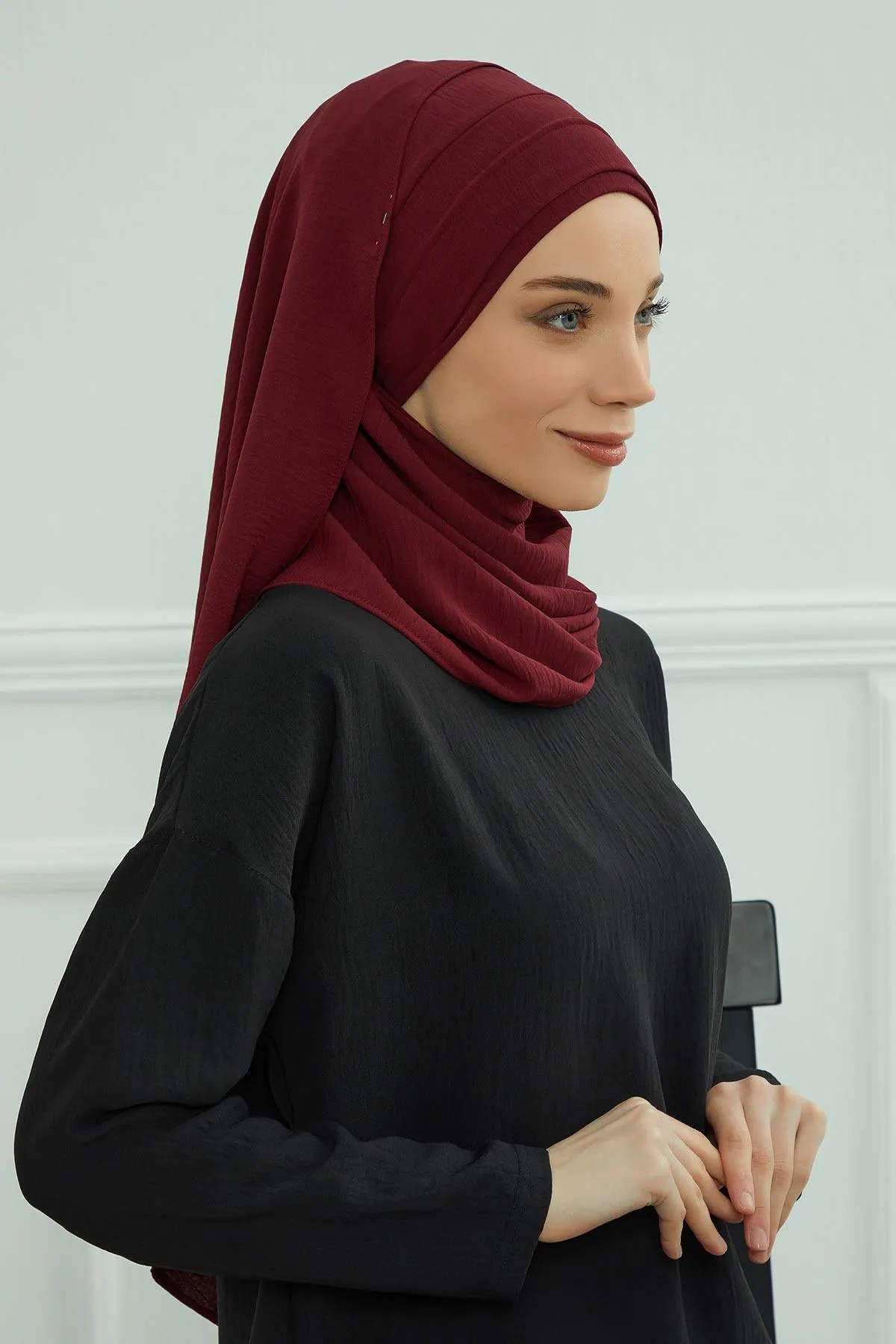 Instant Lightweight Aerobin Shawl Head Turbans For Women Headwear  Stylish Head Wrap Elegant Design,CPS-93