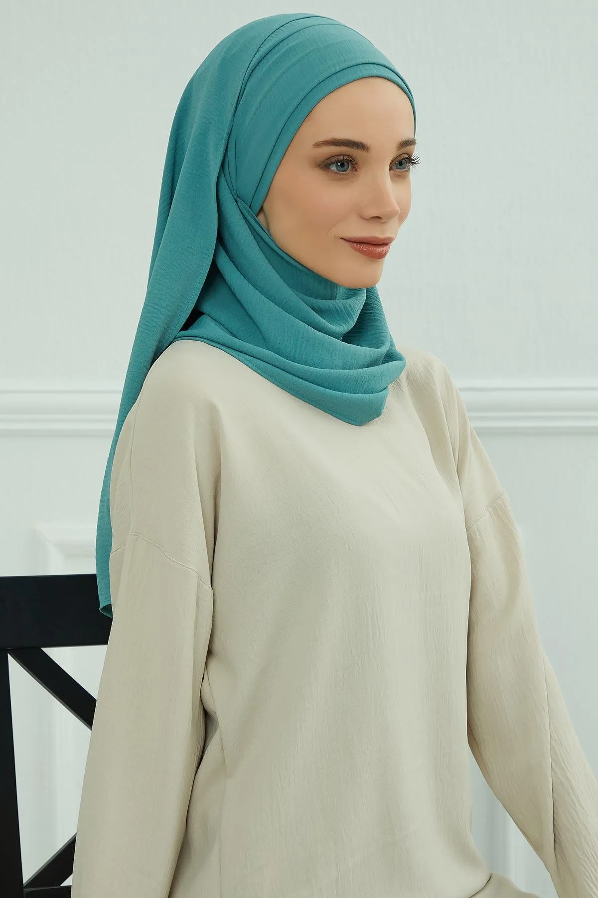 Instant Lightweight Aerobin Shawl Head Turbans For Women Headwear  Stylish Head Wrap Elegant Design,CPS-93