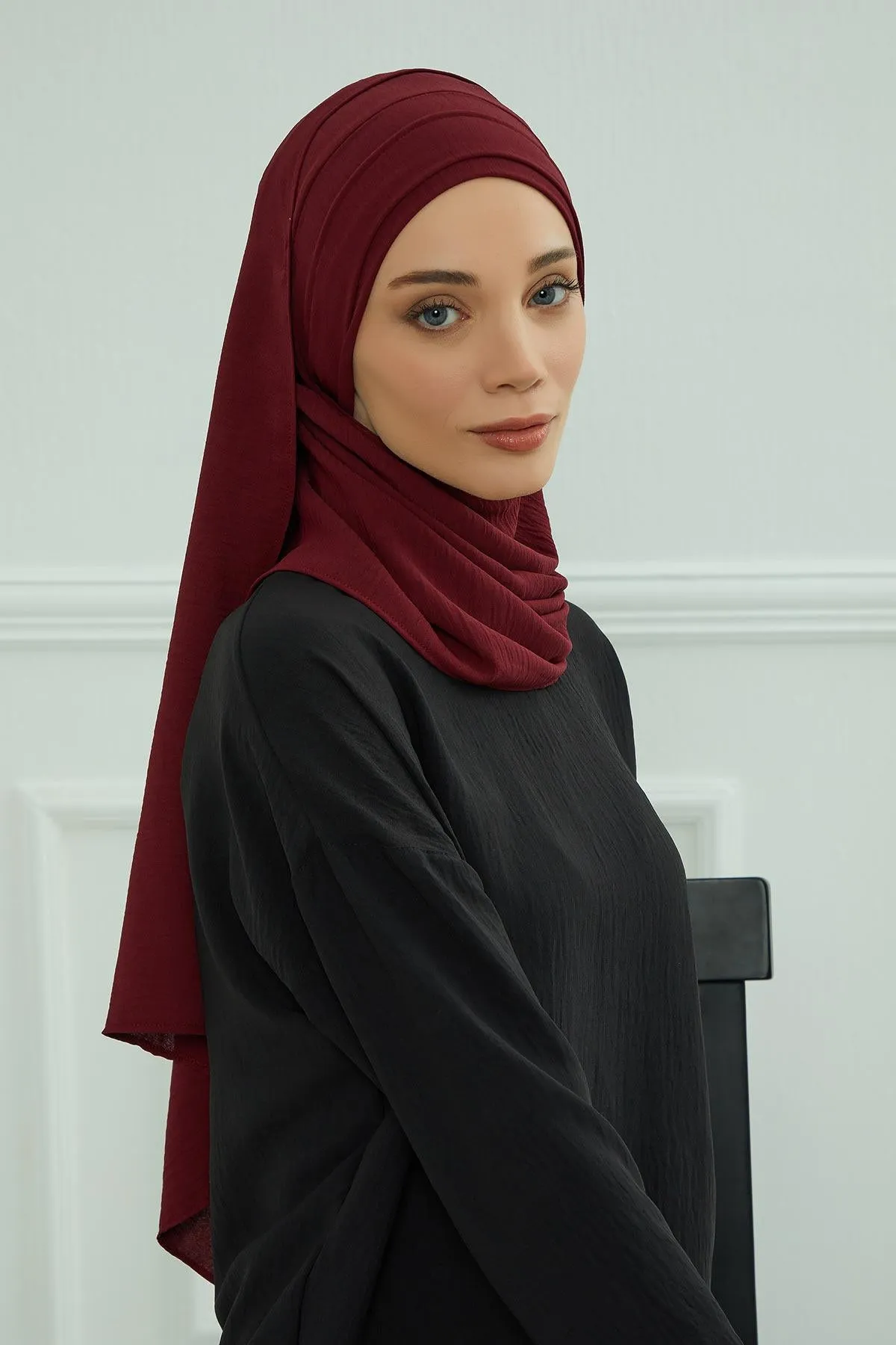 Instant Lightweight Aerobin Shawl Head Turbans For Women Headwear  Stylish Head Wrap Elegant Design,CPS-93