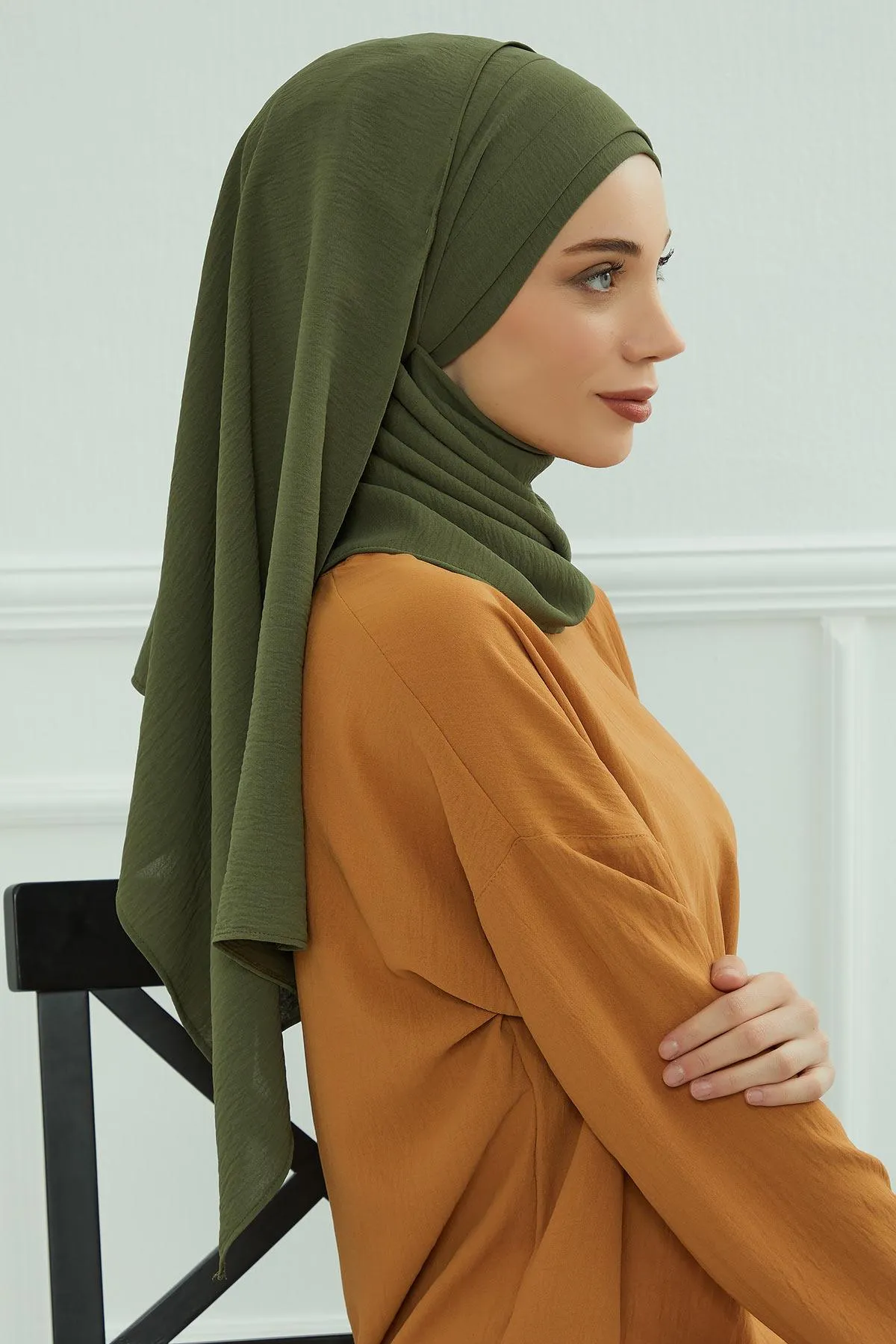 Instant Lightweight Aerobin Shawl Head Turbans For Women Headwear  Stylish Head Wrap Elegant Design,CPS-93