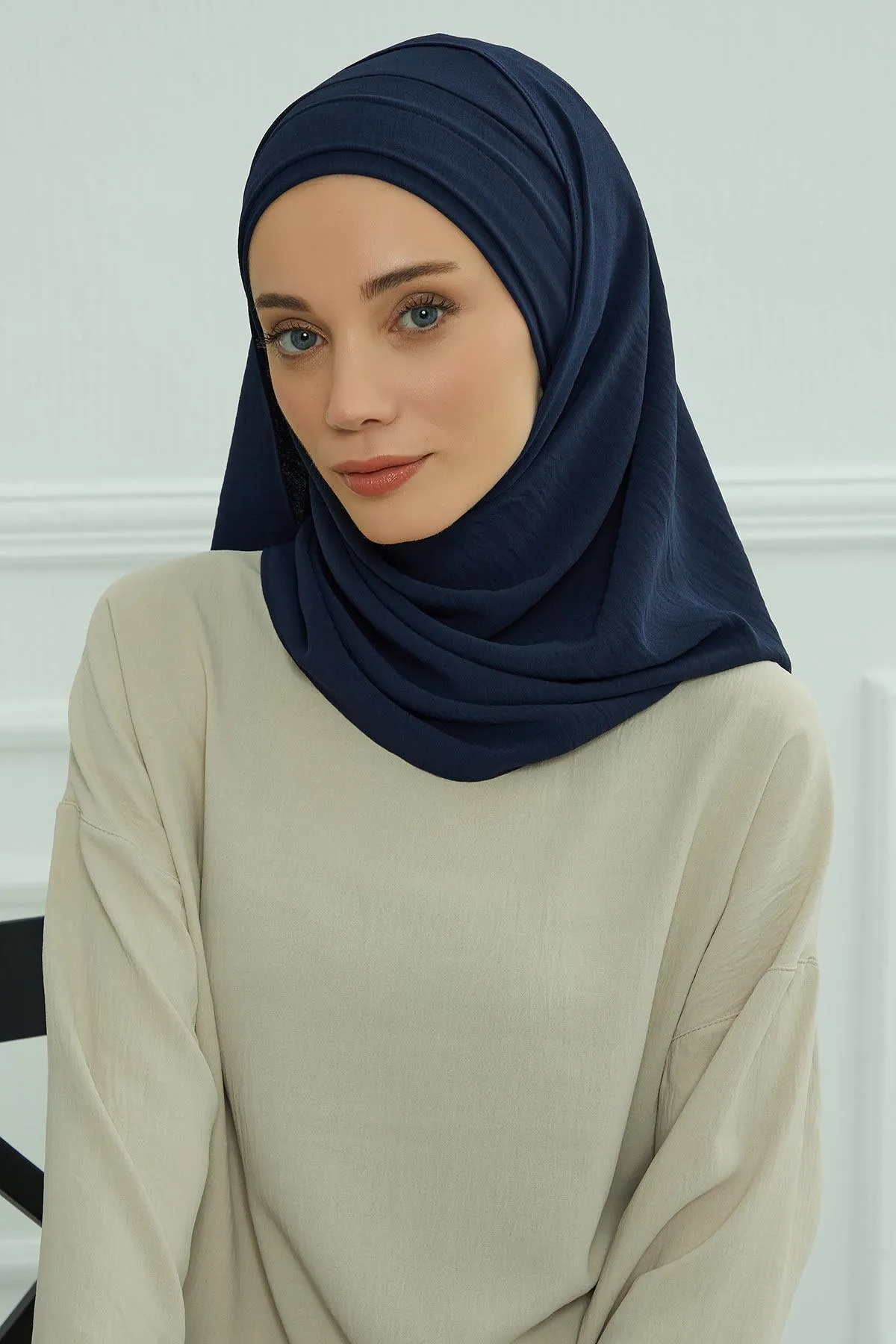 Instant Lightweight Aerobin Shawl Head Turbans For Women Headwear  Stylish Head Wrap Elegant Design,CPS-93