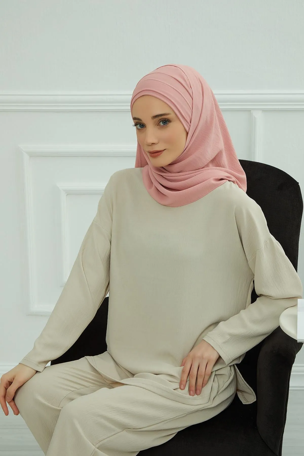 Instant Lightweight Aerobin Shawl Head Turbans For Women Headwear  Stylish Head Wrap Elegant Design,CPS-93