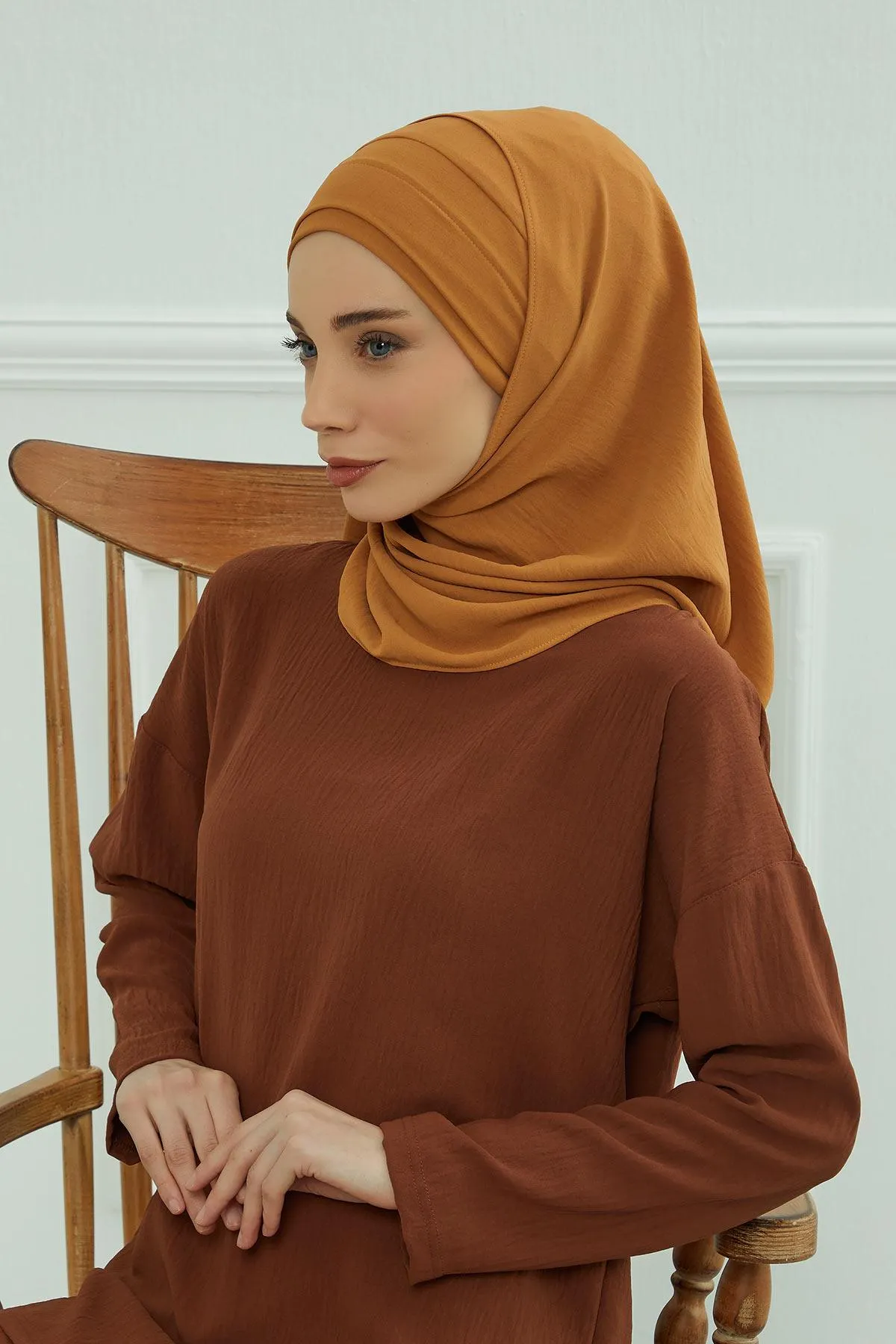 Instant Lightweight Aerobin Shawl Head Turbans For Women Headwear  Stylish Head Wrap Elegant Design,CPS-93