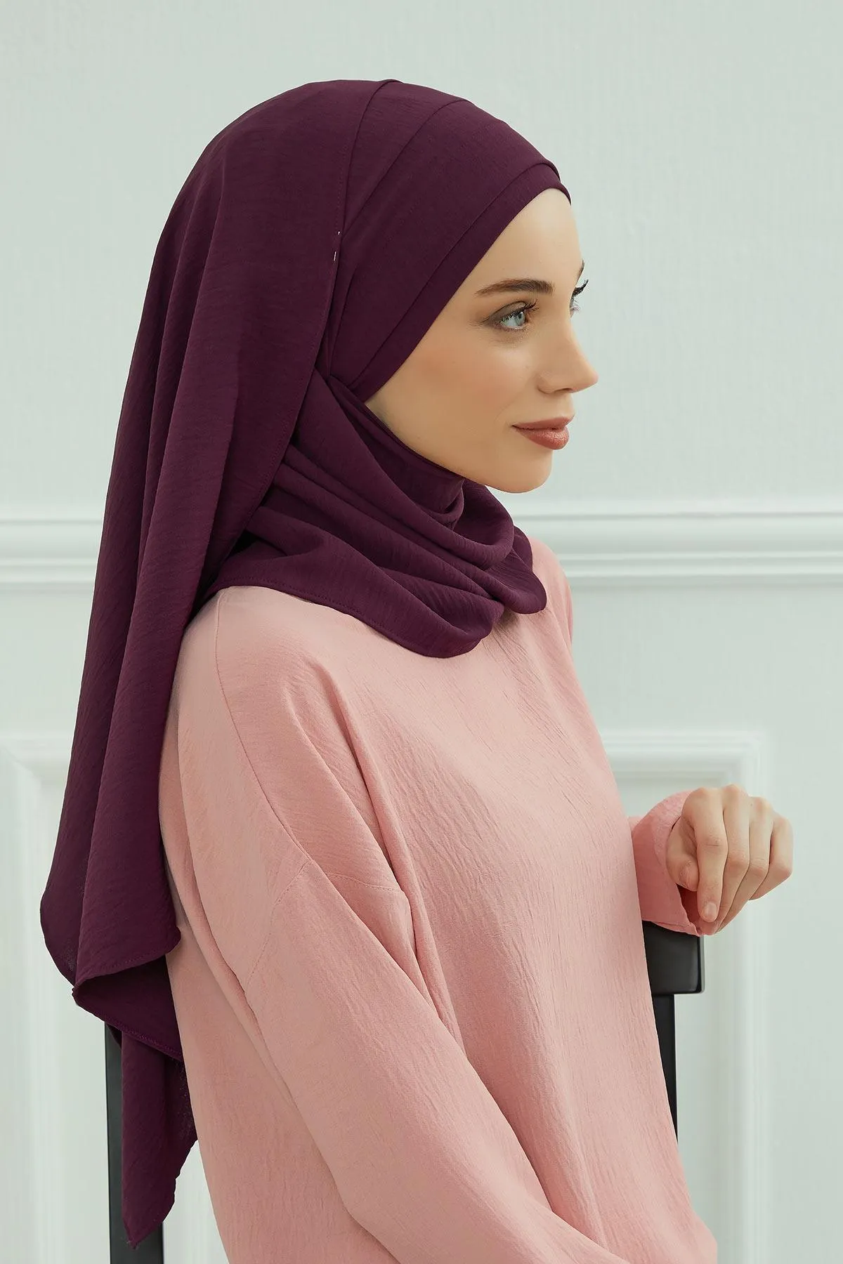 Instant Lightweight Aerobin Shawl Head Turbans For Women Headwear  Stylish Head Wrap Elegant Design,CPS-93