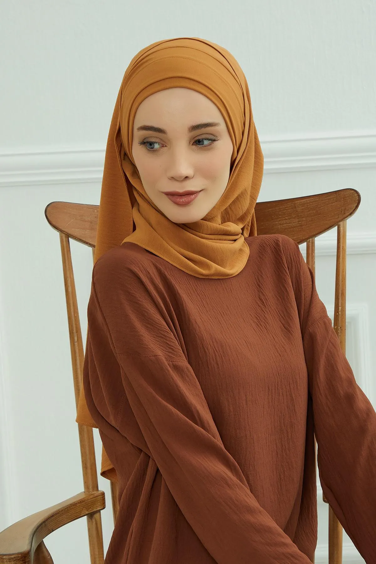 Instant Lightweight Aerobin Shawl Head Turbans For Women Headwear  Stylish Head Wrap Elegant Design,CPS-93