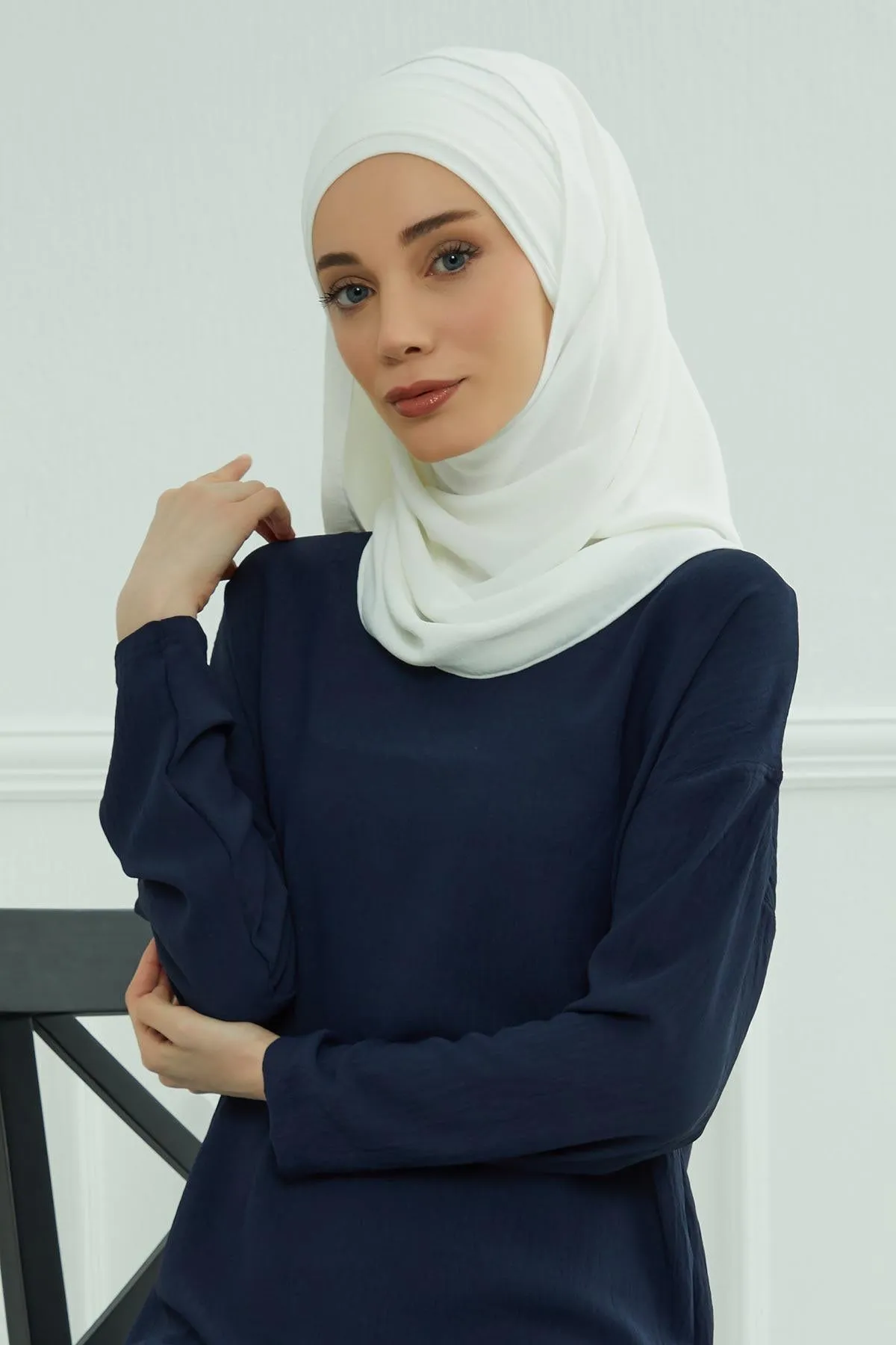 Instant Lightweight Aerobin Shawl Head Turbans For Women Headwear  Stylish Head Wrap Elegant Design,CPS-93