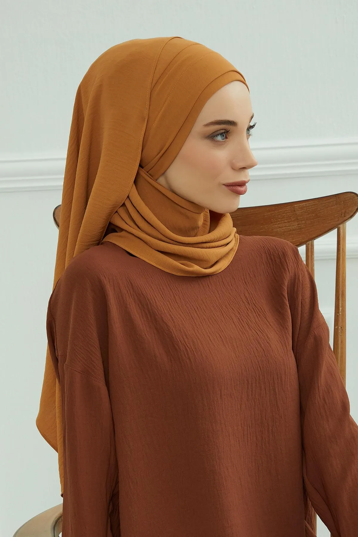 Instant Lightweight Aerobin Shawl Head Turbans For Women Headwear  Stylish Head Wrap Elegant Design,CPS-93