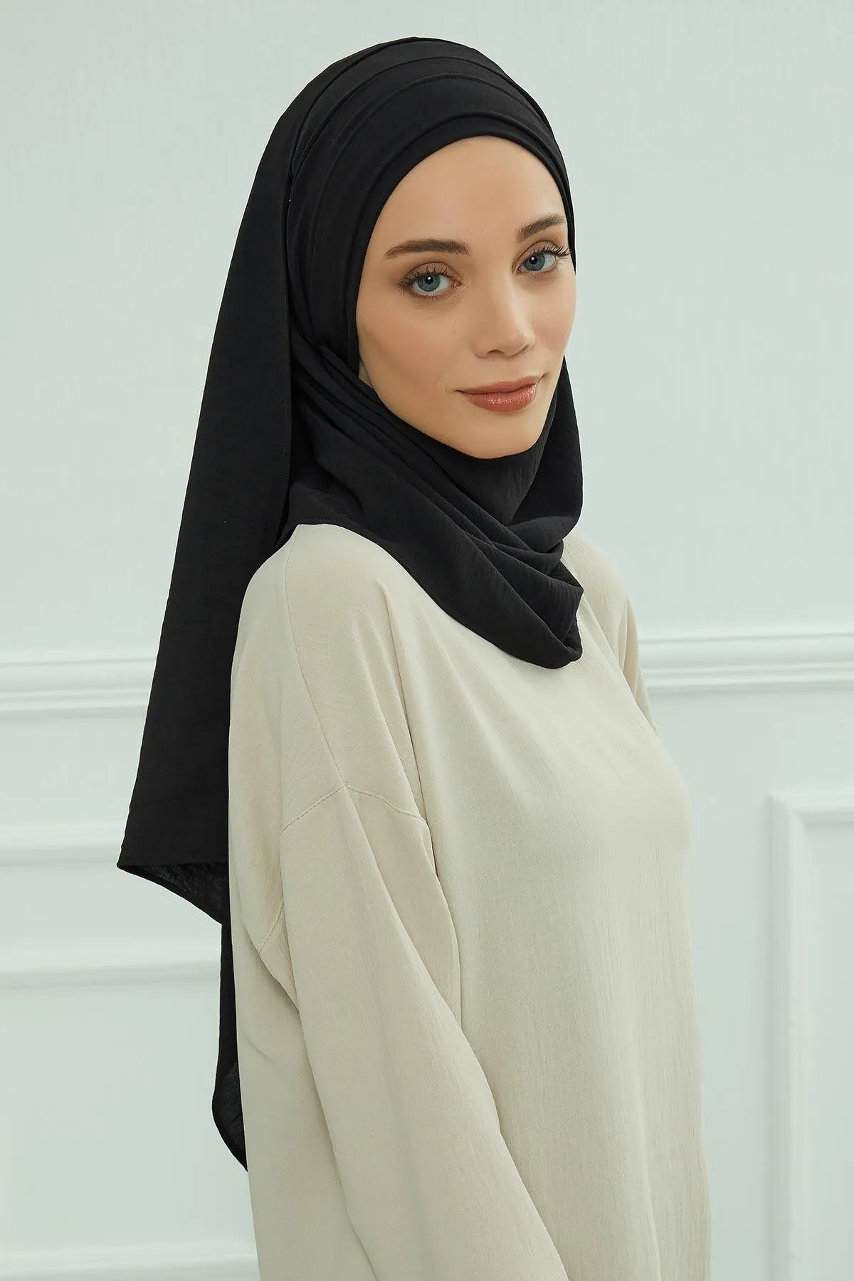 Instant Lightweight Aerobin Shawl Head Turbans For Women Headwear  Stylish Head Wrap Elegant Design,CPS-93