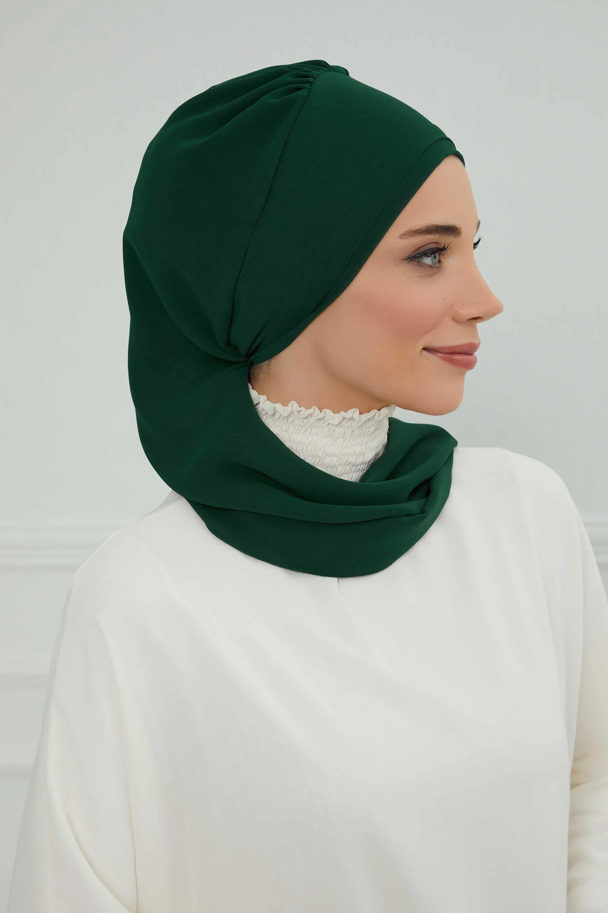 Instant Turban Chiffon Scarf Head Turbans with Gorgeous Unique Jewellery Stone Accessory For Women Headwear Stylish Elegant Design,HT-104
