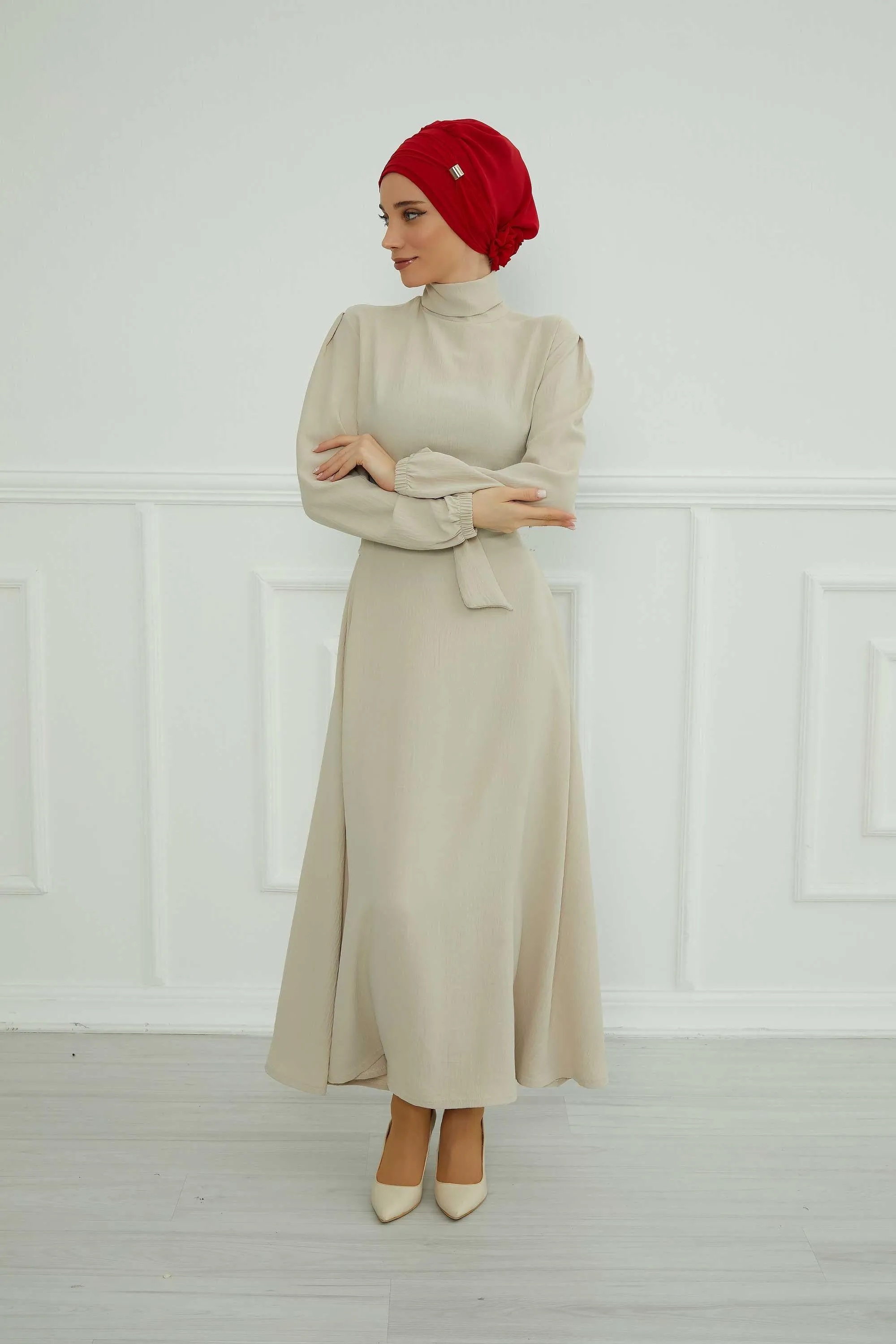 Instant Turban Chiffon Scarf Head Turbans with Unique Accessories For Women Headwear Stylish Elegant Design,HT-95S