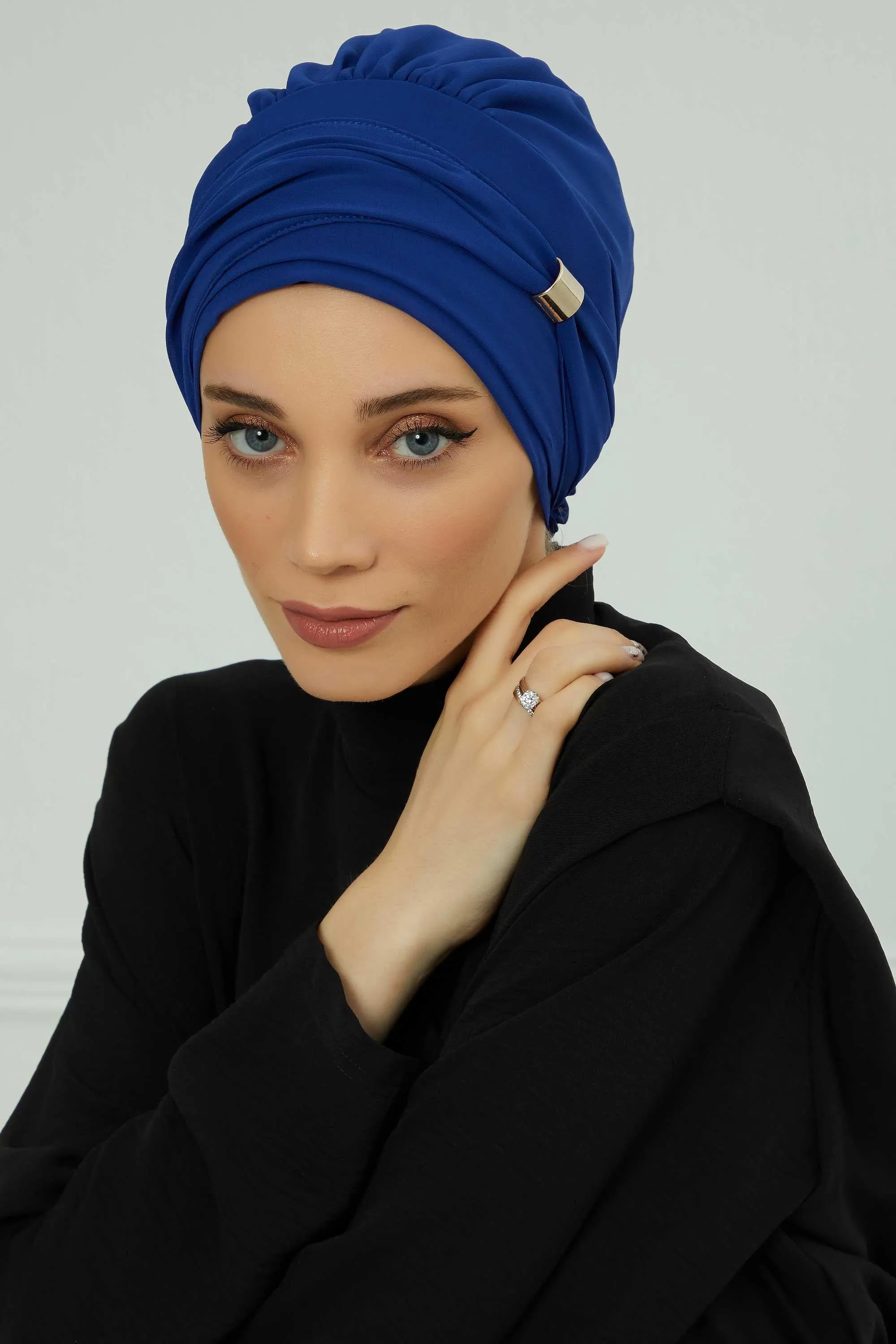 Instant Turban Chiffon Scarf Head Turbans with Unique Accessories For Women Headwear Stylish Elegant Design,HT-95S
