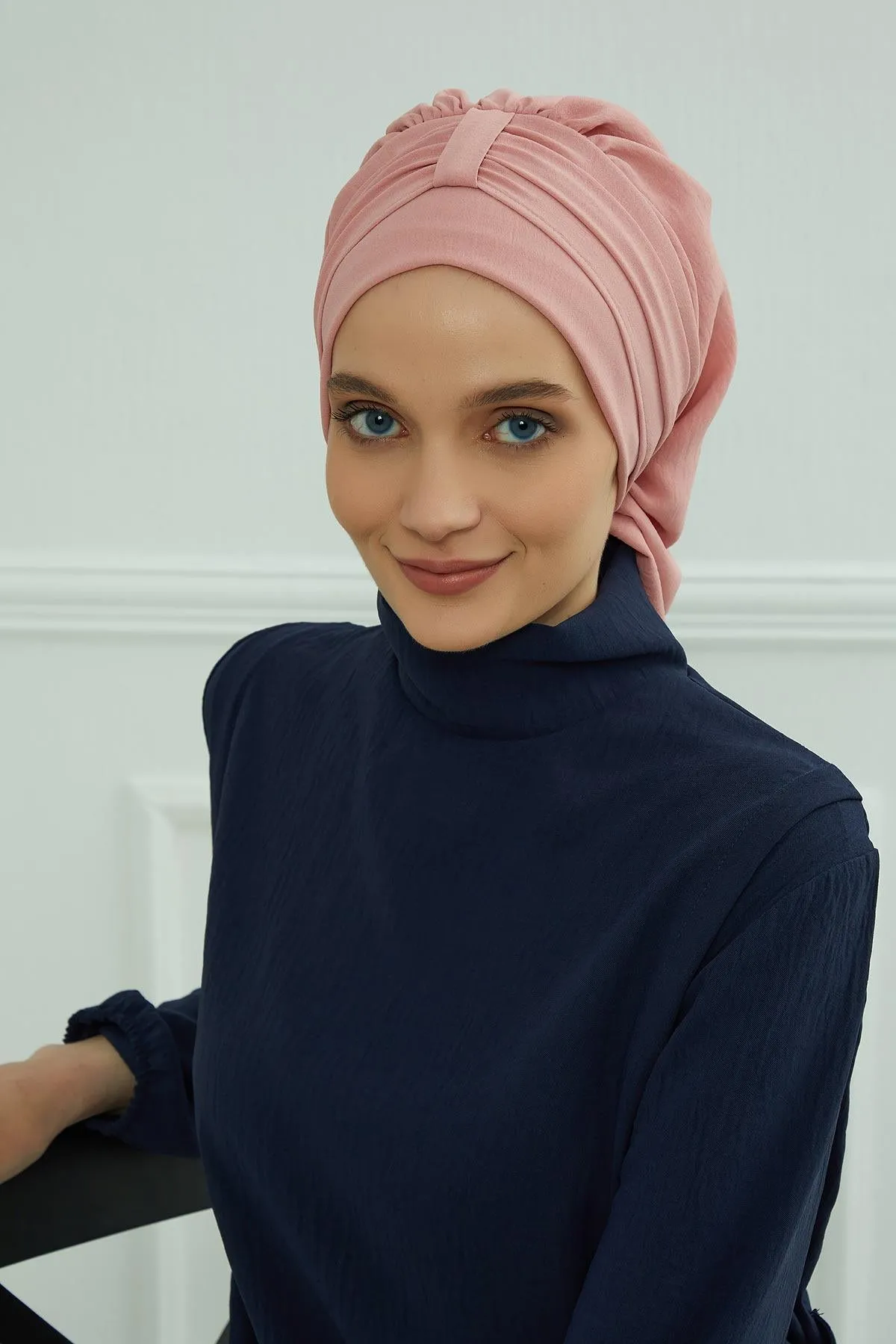 Instant Turban Lightweight Aerobin Scarf Head Turbans For Women Headwear Stylish Elegant Design,HT-90