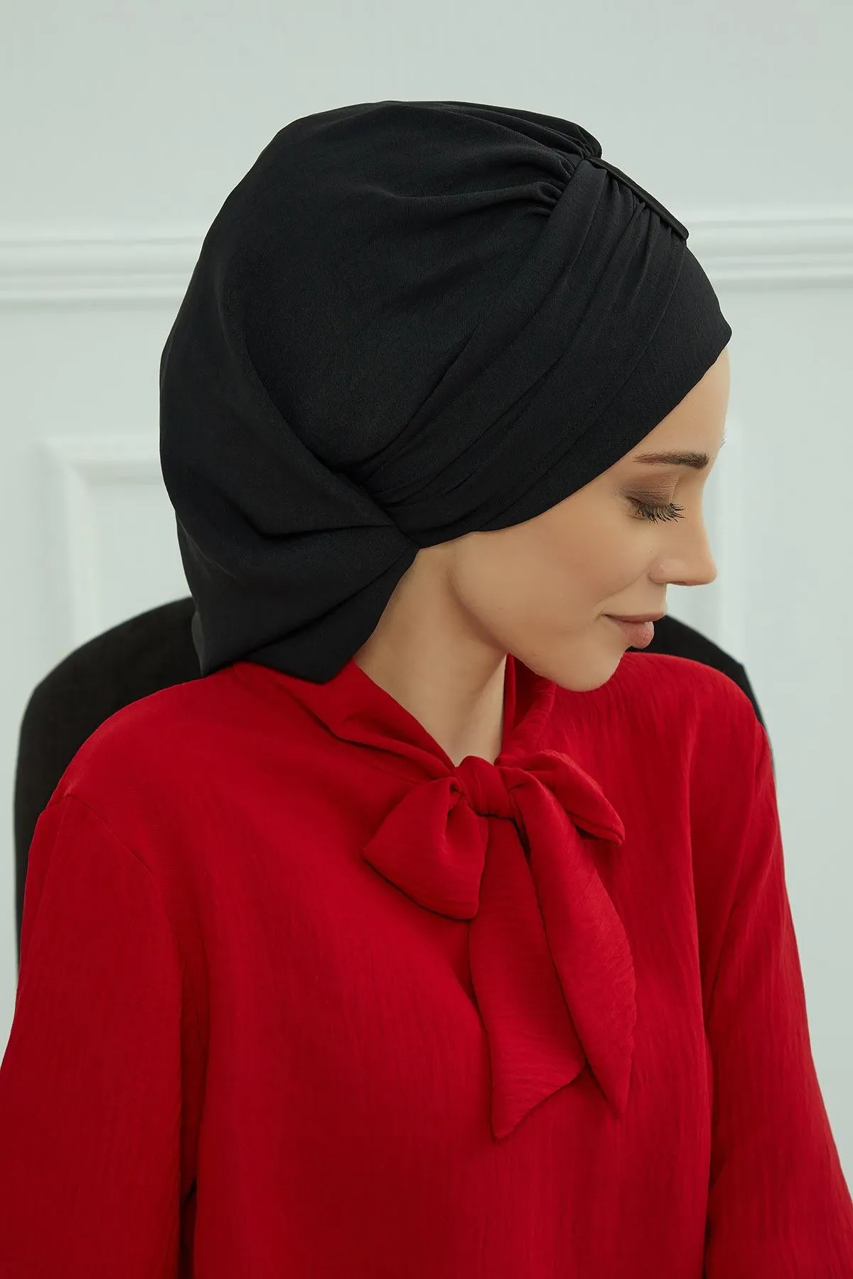 Instant Turban Lightweight Aerobin Scarf Head Turbans For Women Headwear Stylish Elegant Design,HT-90
