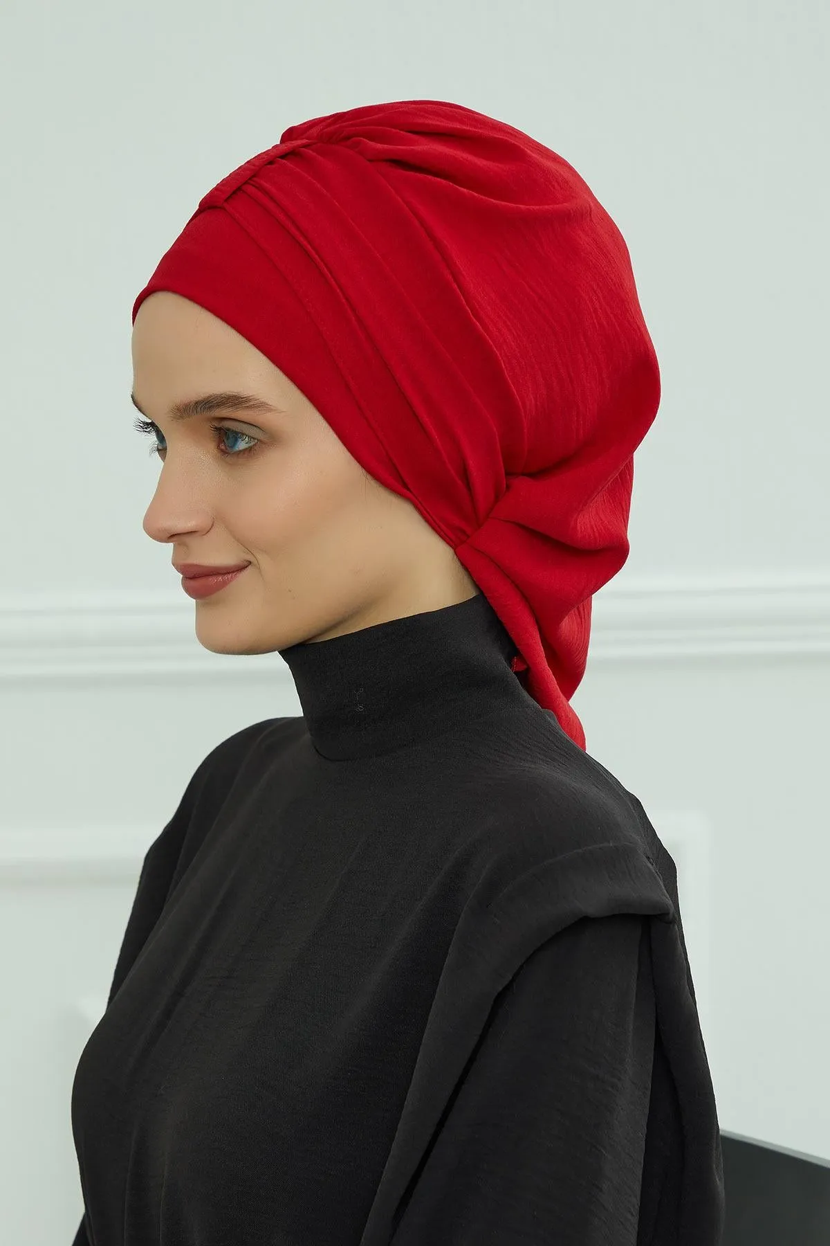 Instant Turban Lightweight Aerobin Scarf Head Turbans For Women Headwear Stylish Elegant Design,HT-90