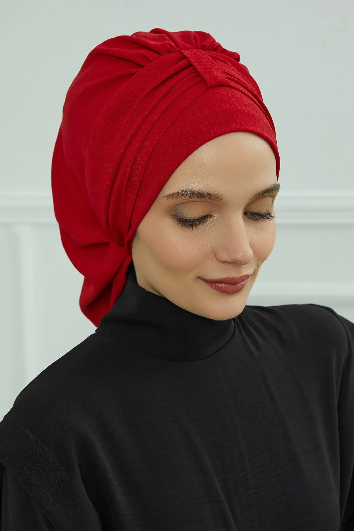 Instant Turban Lightweight Aerobin Scarf Head Turbans For Women Headwear Stylish Elegant Design,HT-90