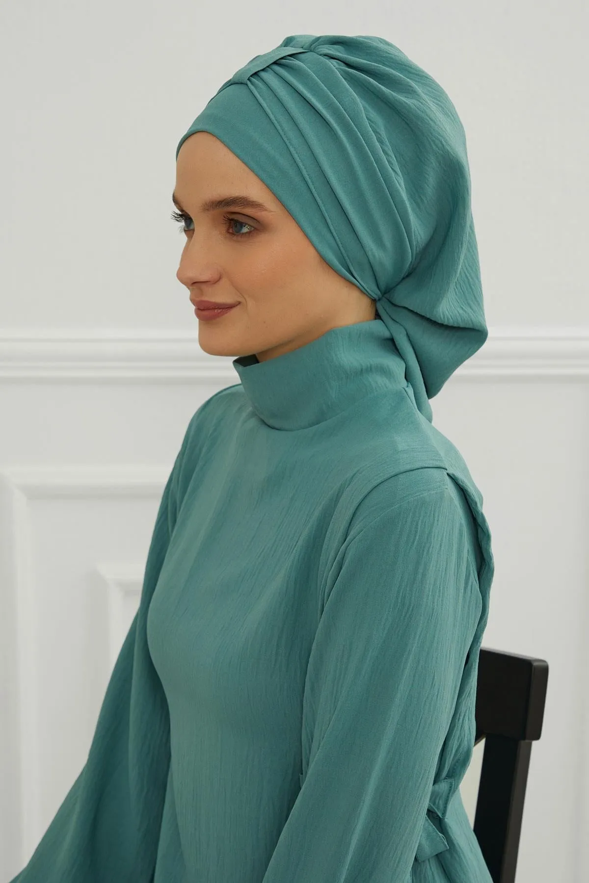 Instant Turban Lightweight Aerobin Scarf Head Turbans For Women Headwear Stylish Elegant Design,HT-90
