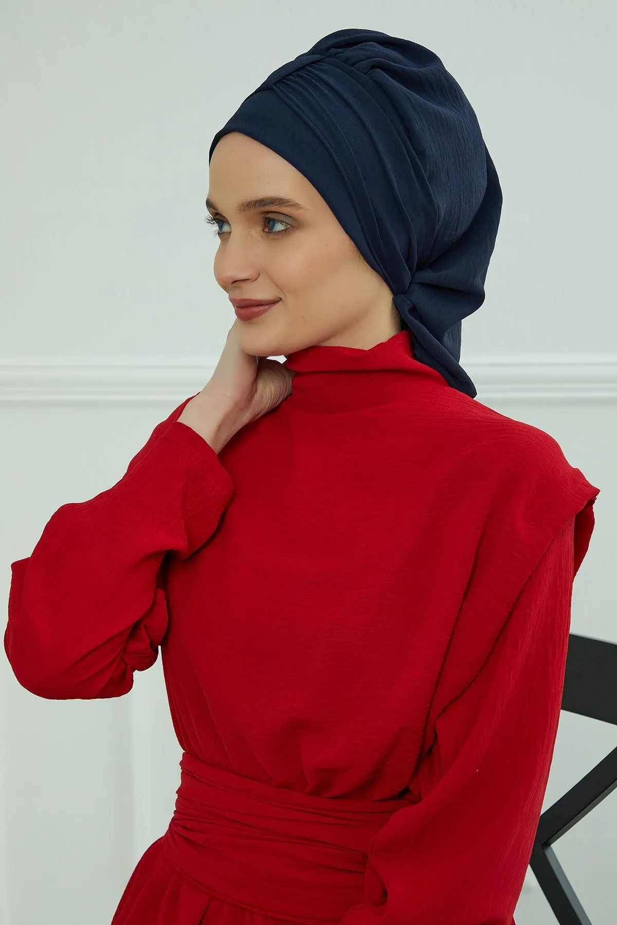 Instant Turban Lightweight Aerobin Scarf Head Turbans For Women Headwear Stylish Elegant Design,HT-90