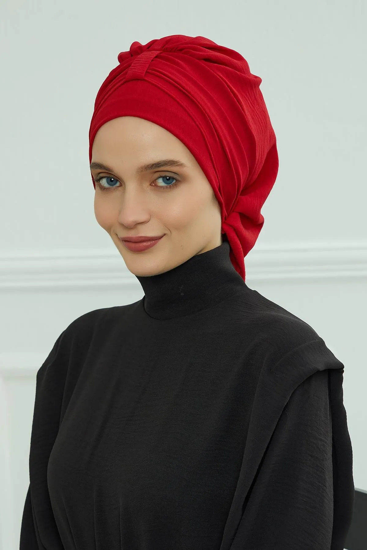 Instant Turban Lightweight Aerobin Scarf Head Turbans For Women Headwear Stylish Elegant Design,HT-90