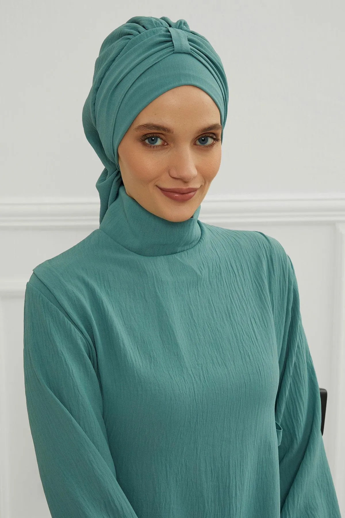 Instant Turban Lightweight Aerobin Scarf Head Turbans For Women Headwear Stylish Elegant Design,HT-90