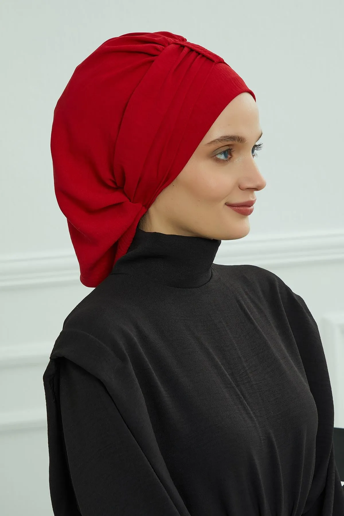 Instant Turban Lightweight Aerobin Scarf Head Turbans For Women Headwear Stylish Elegant Design,HT-90