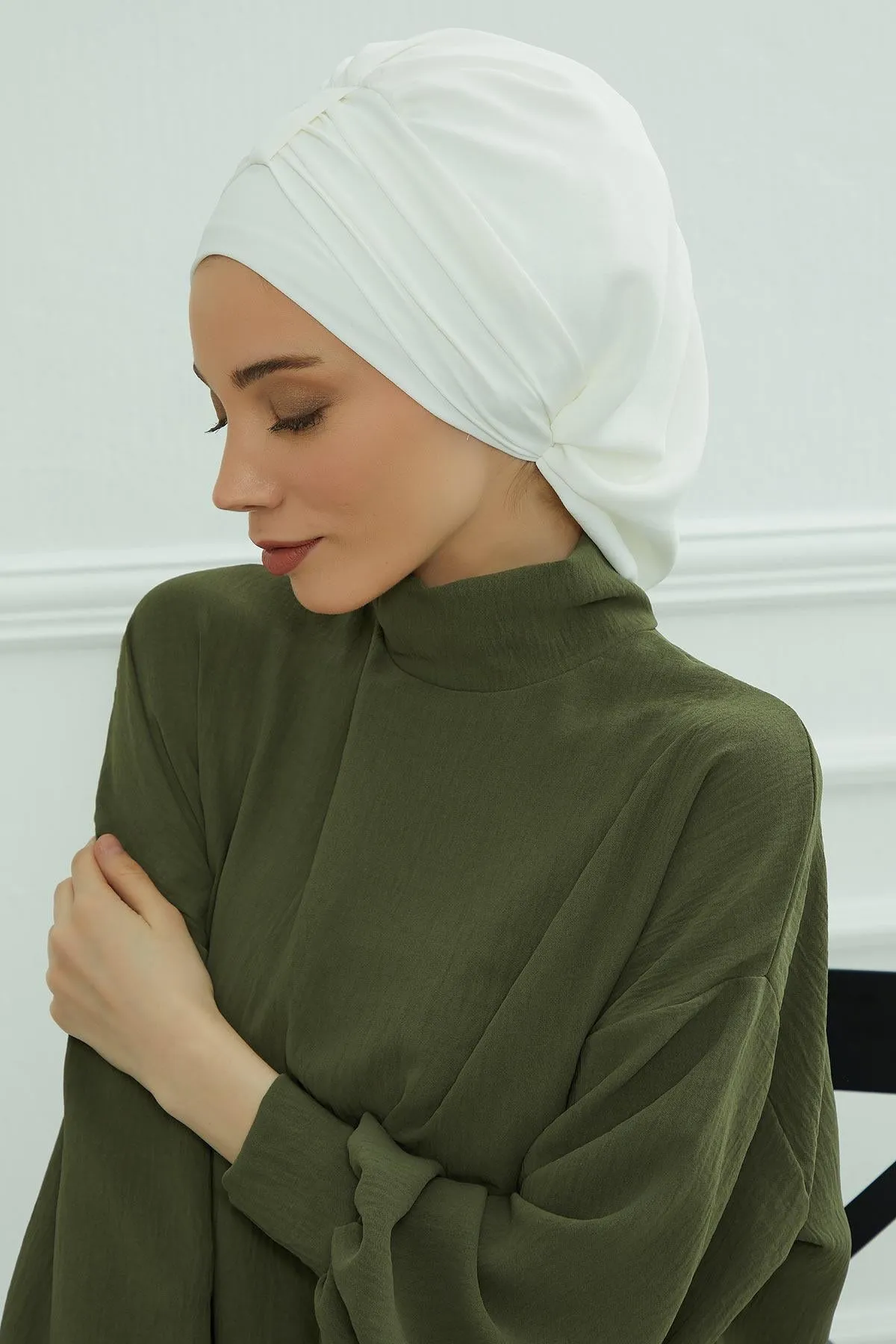Instant Turban Lightweight Aerobin Scarf Head Turbans For Women Headwear Stylish Elegant Design,HT-90