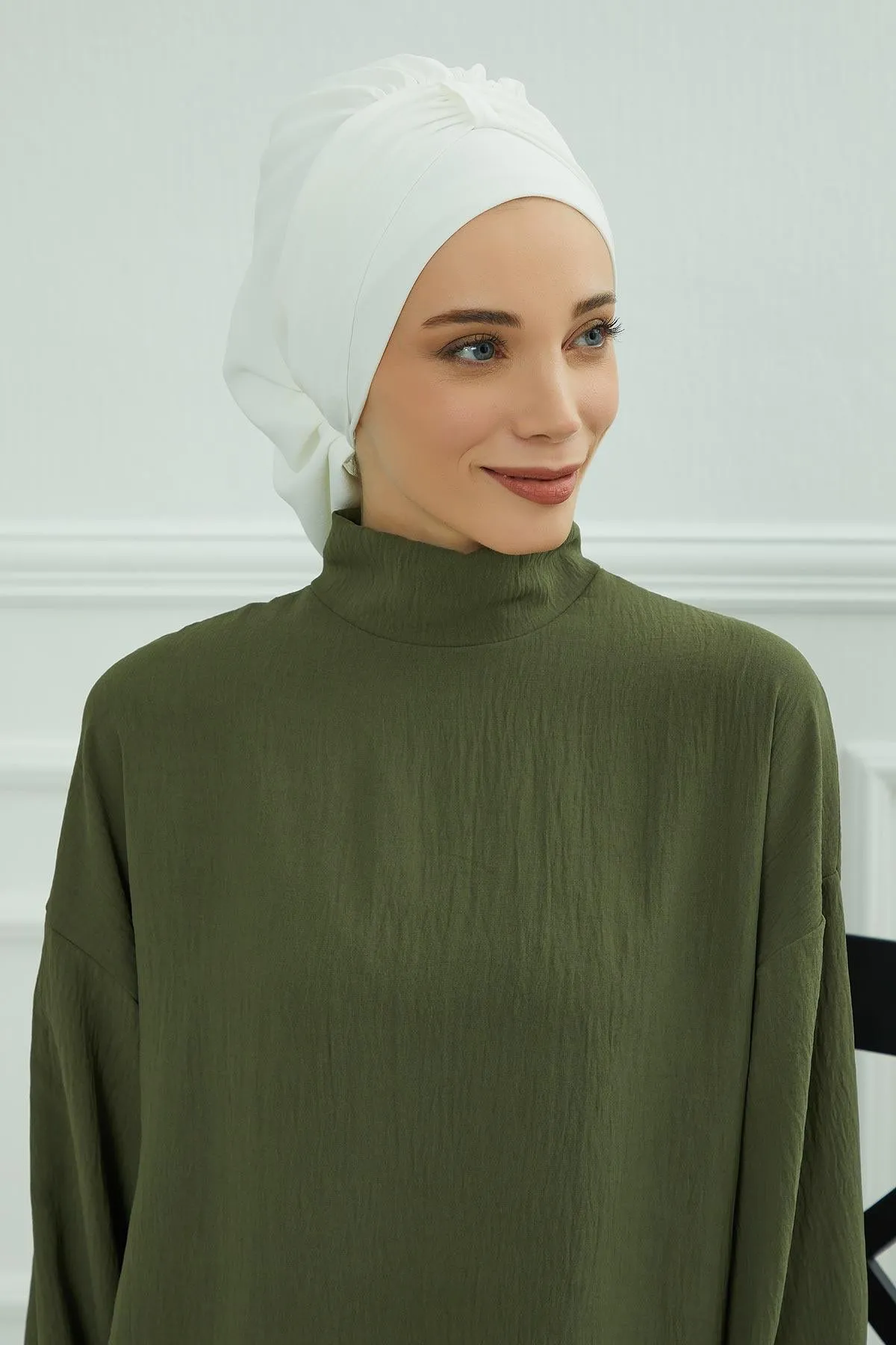 Instant Turban Lightweight Aerobin Scarf Head Turbans For Women Headwear Stylish Elegant Design,HT-90