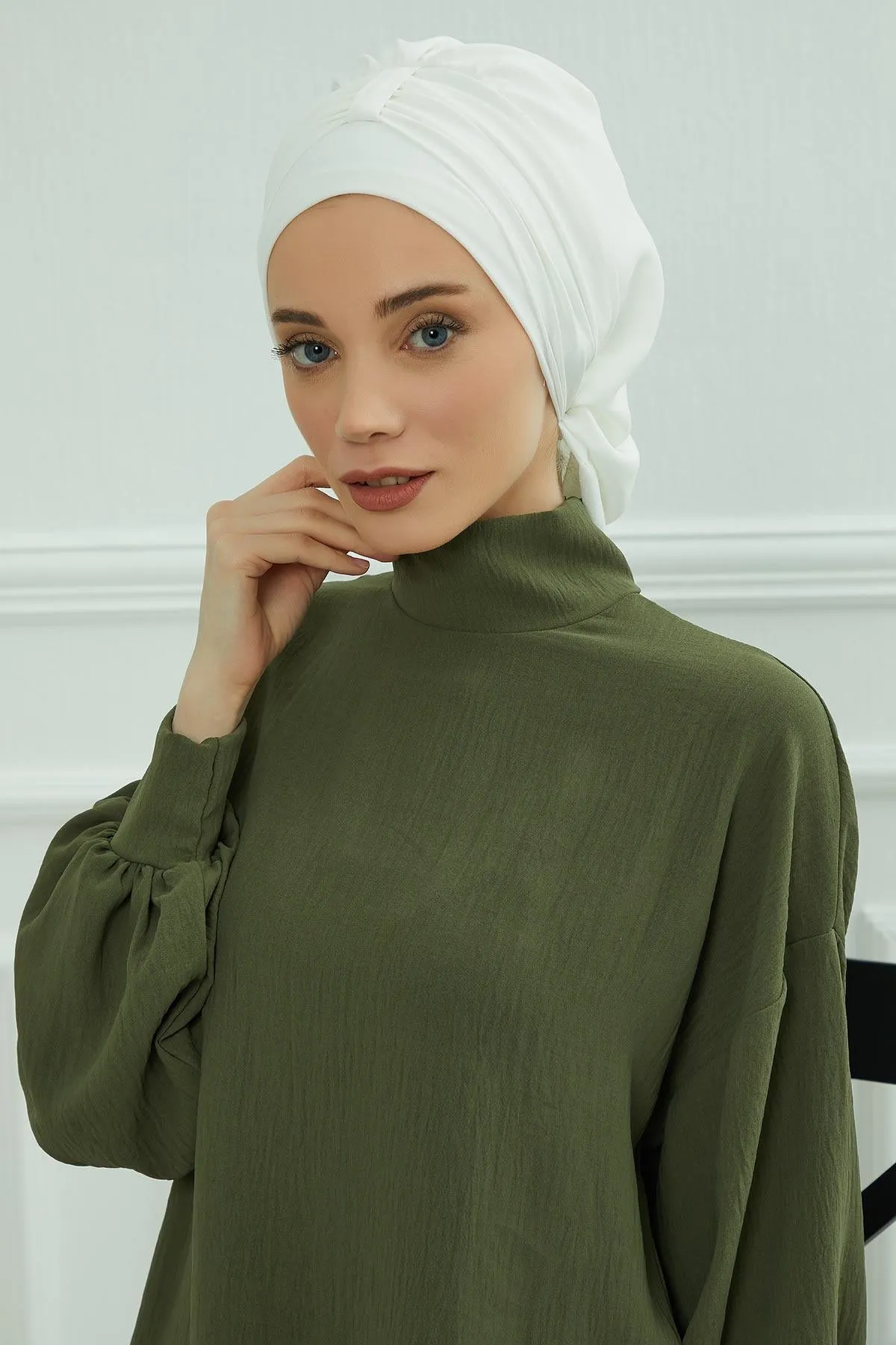 Instant Turban Lightweight Aerobin Scarf Head Turbans For Women Headwear Stylish Elegant Design,HT-90