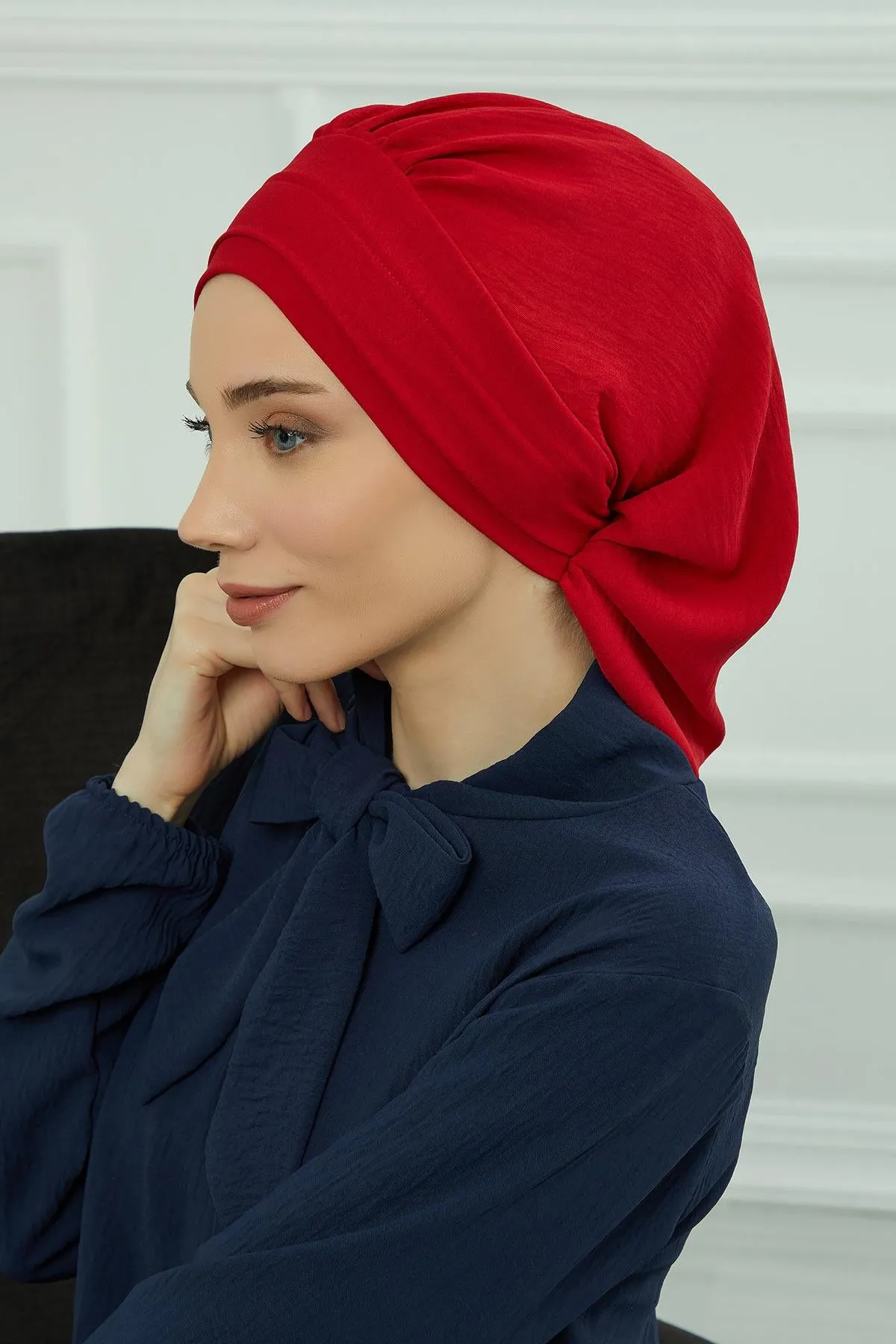 Instant Turban Lightweight Aerobin Scarf Head Turbans For Women Headwear Stylish Elegant Design,HT-91