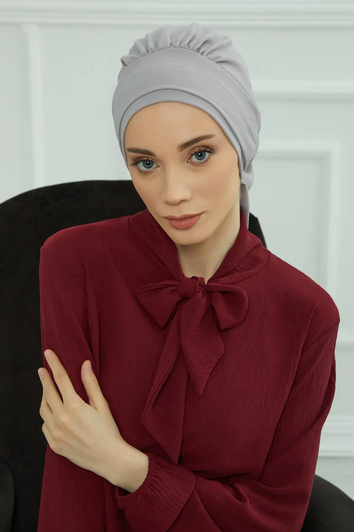 Instant Turban Lightweight Aerobin Scarf Head Turbans For Women Headwear Stylish Elegant Design,HT-91