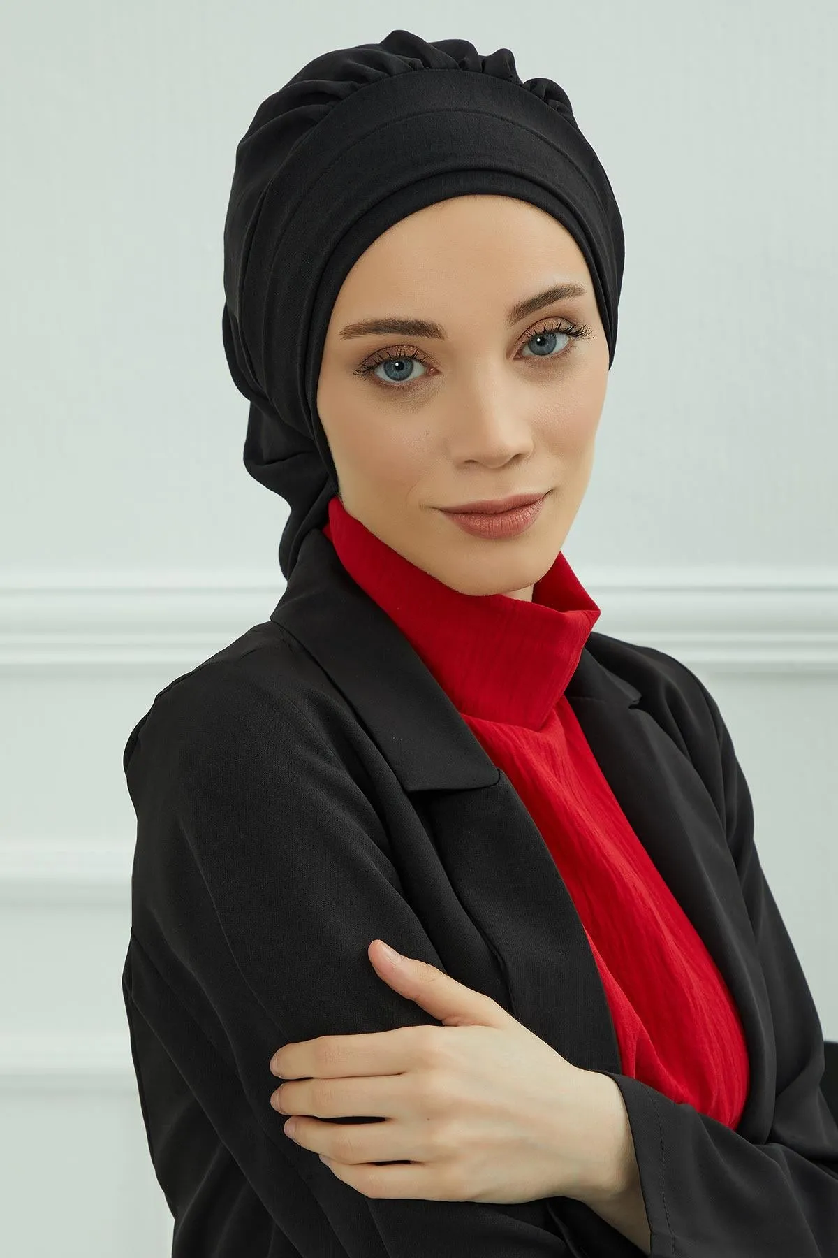 Instant Turban Lightweight Aerobin Scarf Head Turbans For Women Headwear Stylish Elegant Design,HT-91