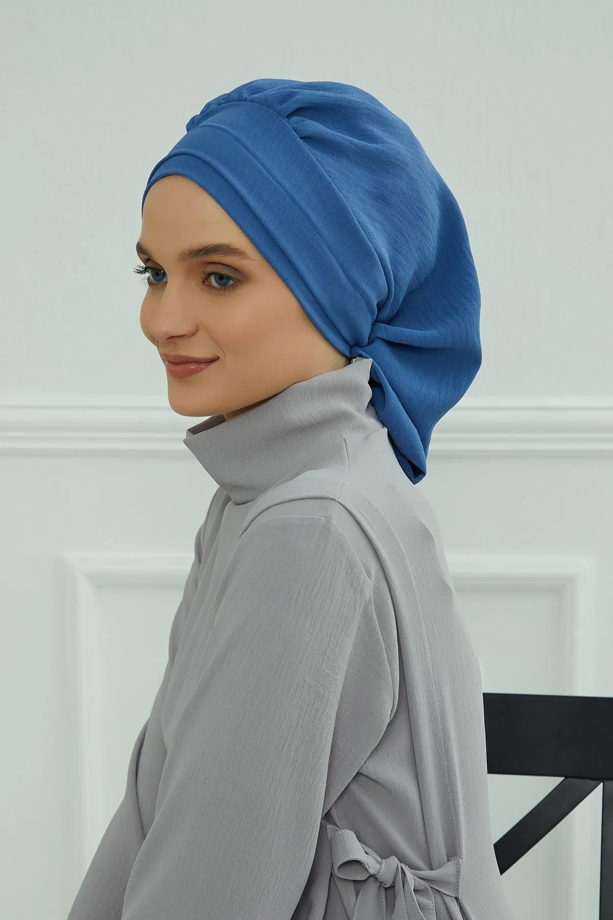 Instant Turban Lightweight Aerobin Scarf Head Turbans For Women Headwear Stylish Elegant Design,HT-91