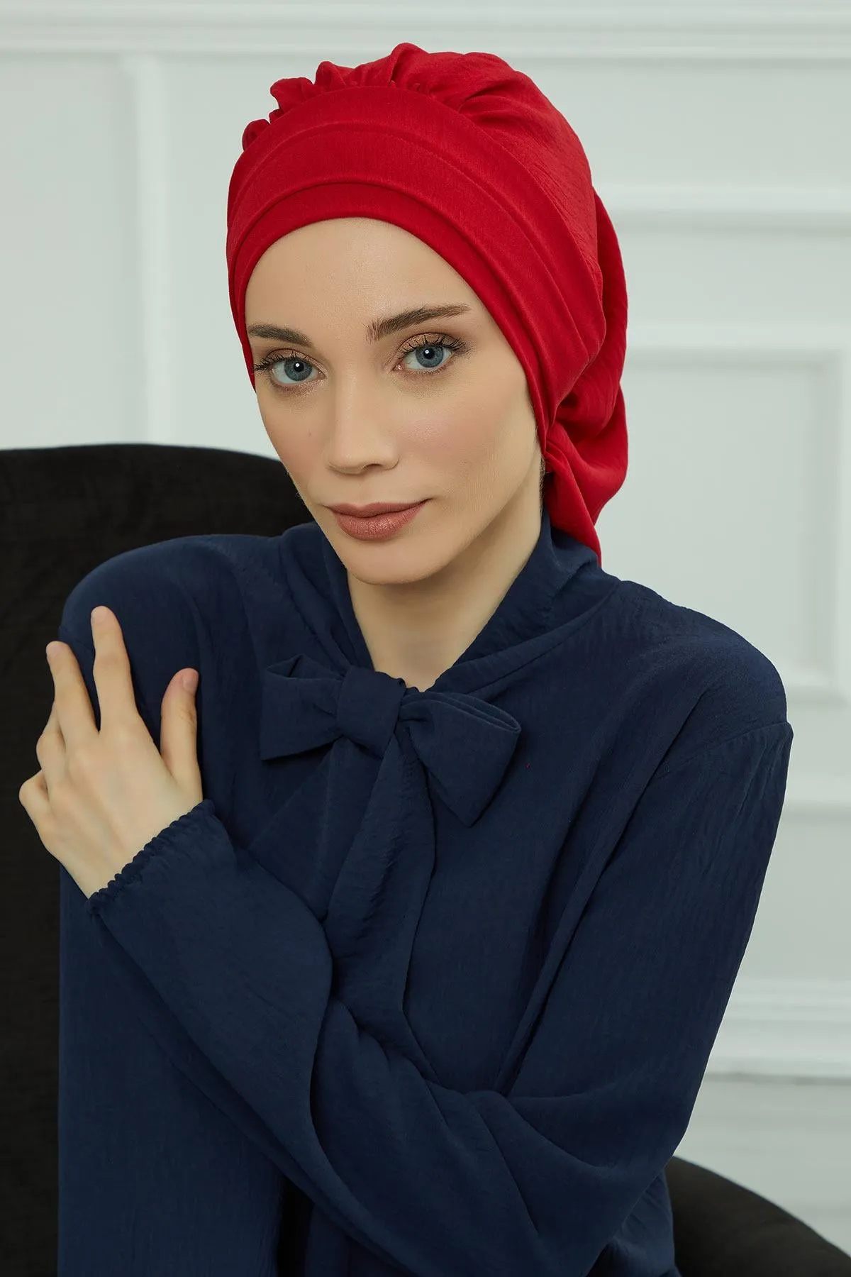 Instant Turban Lightweight Aerobin Scarf Head Turbans For Women Headwear Stylish Elegant Design,HT-91